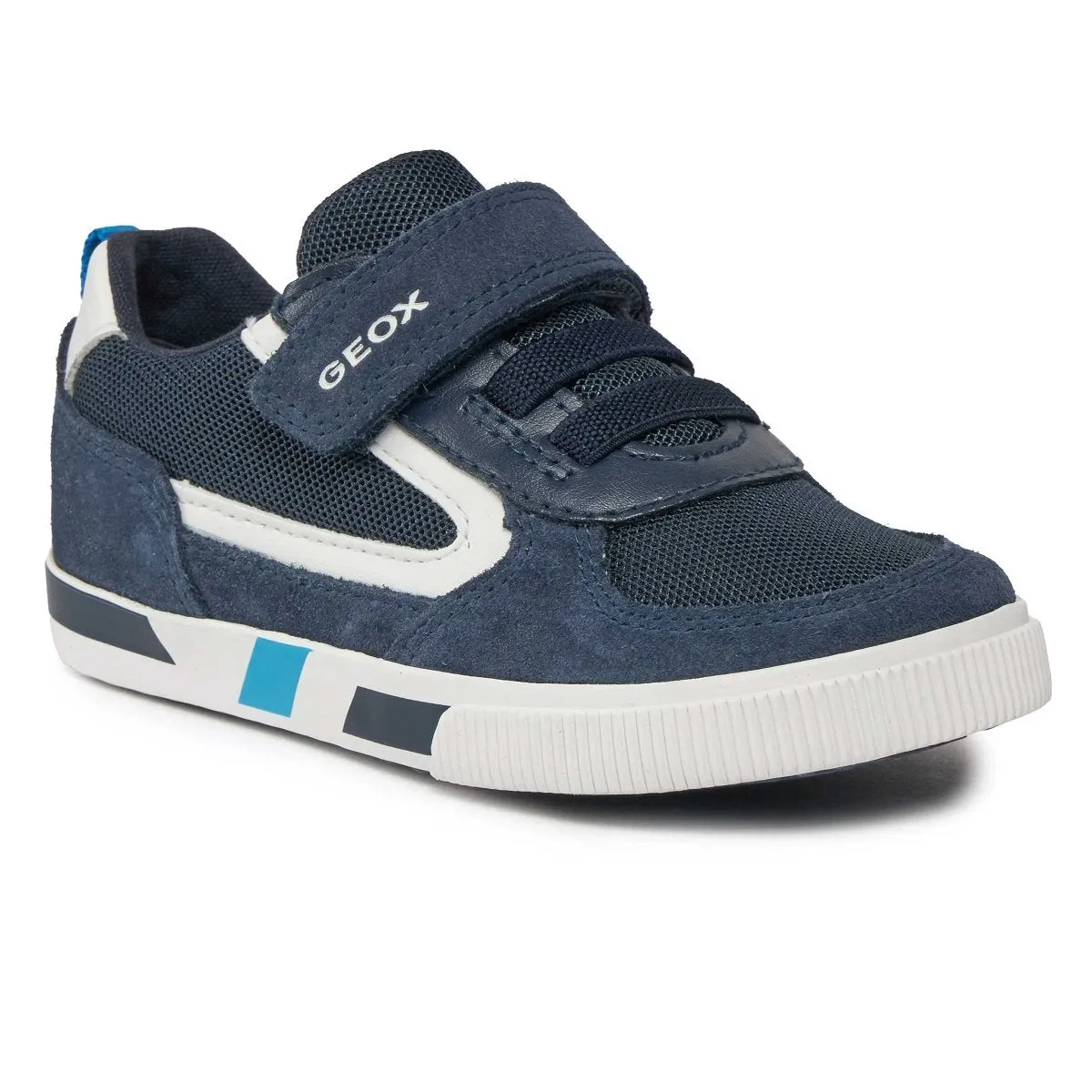 Geox Kleinkinderschuhe Kilwi Marineblau/Weiß Mesh (Größen 22-27)