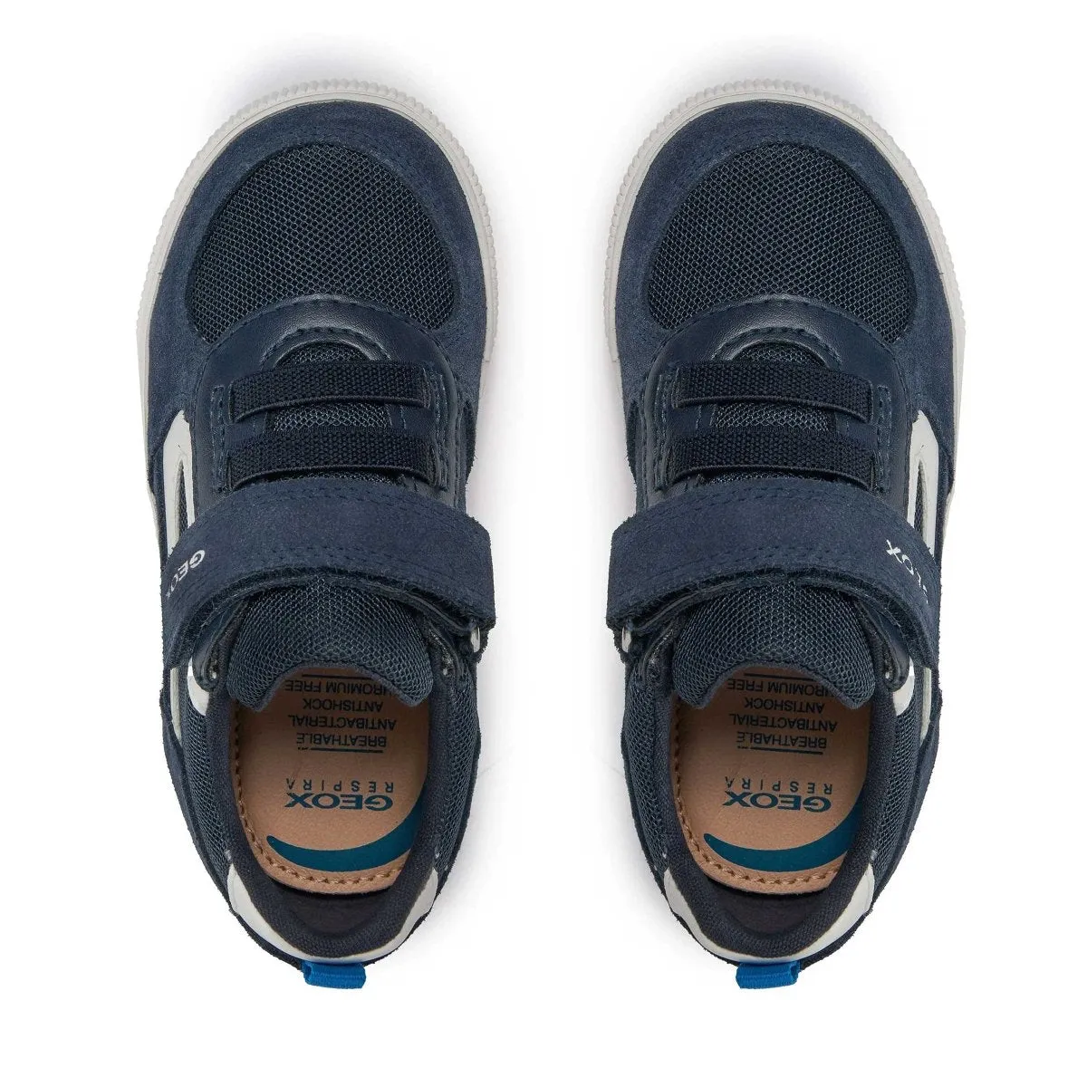 Geox Kleinkinderschuhe Kilwi Marineblau/Weiß Mesh (Größen 22-27)