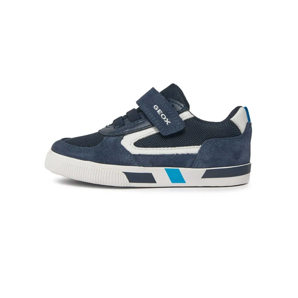 Geox Kleinkinderschuhe Kilwi Marineblau/Weiß Mesh (Größen 22-27)