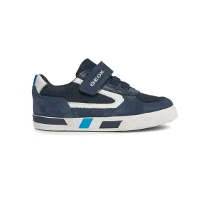 Geox Kleinkinderschuhe Kilwi Marineblau/Weiß Mesh (Größen 22-27)