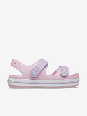 Mädchen Crocband Cruiser Sandale in Rosa