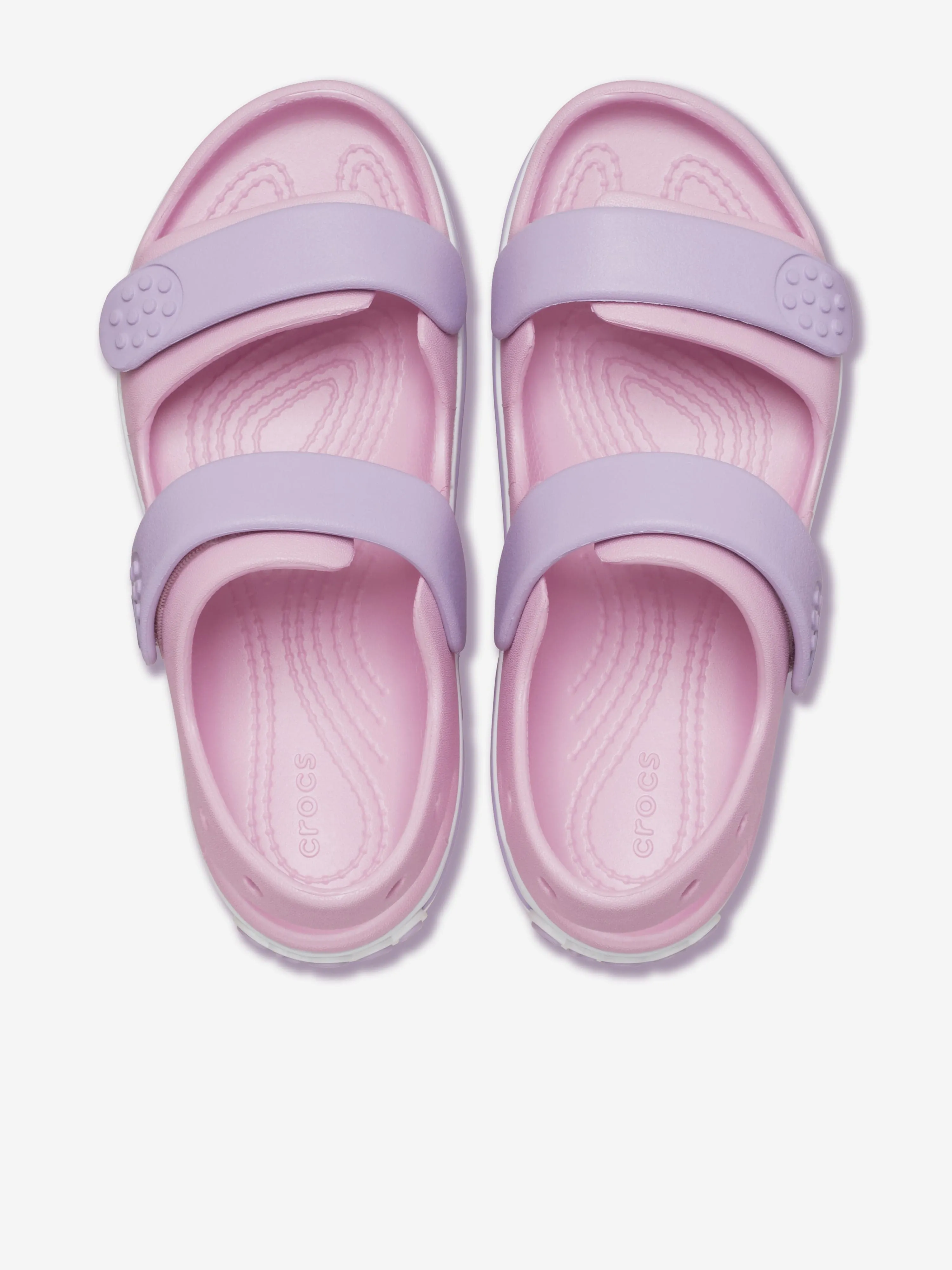 Mädchen Crocband Cruiser Sandale in Rosa