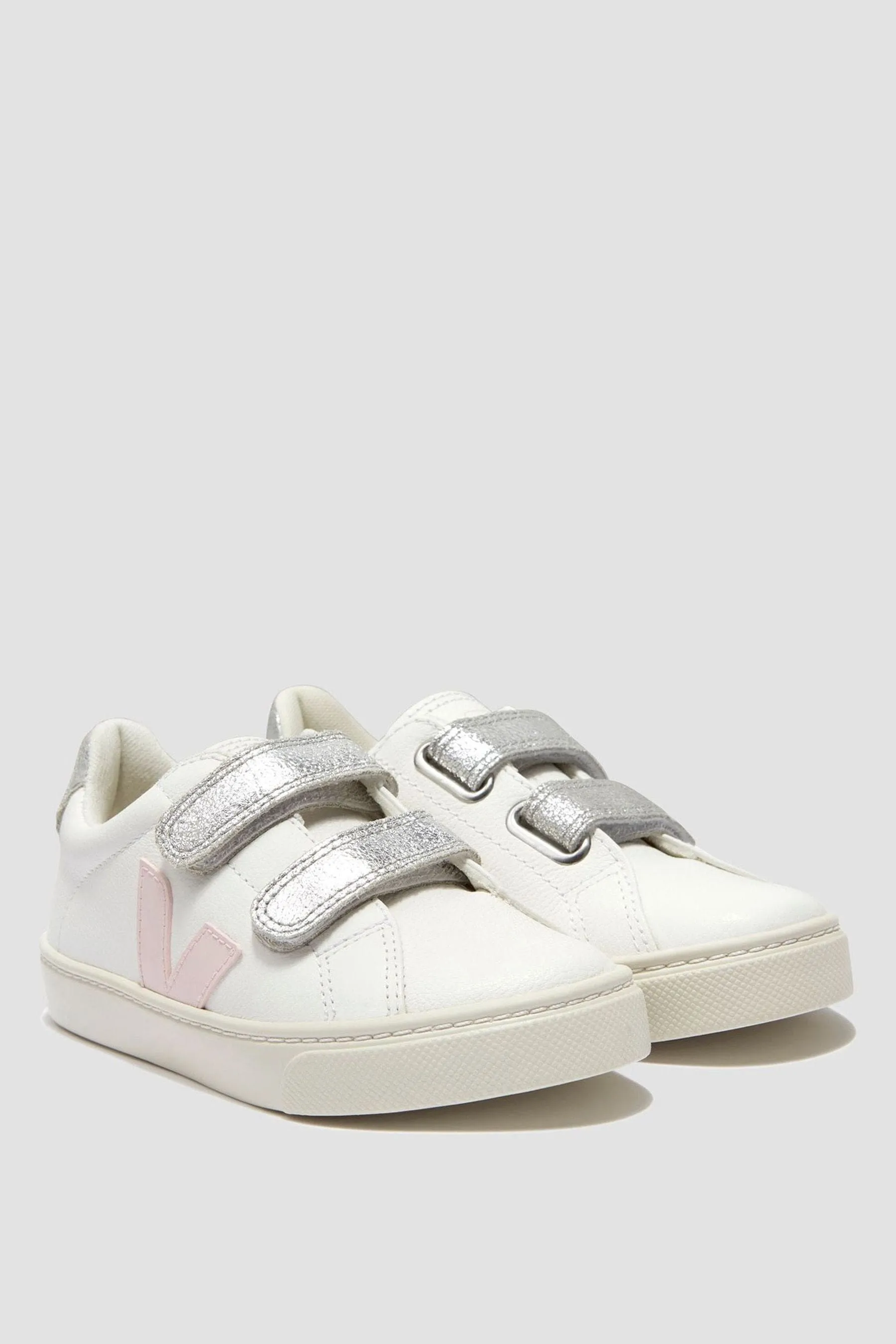 Mädchen Esplar ChromeFree Leder Turnschuhe in Weiß