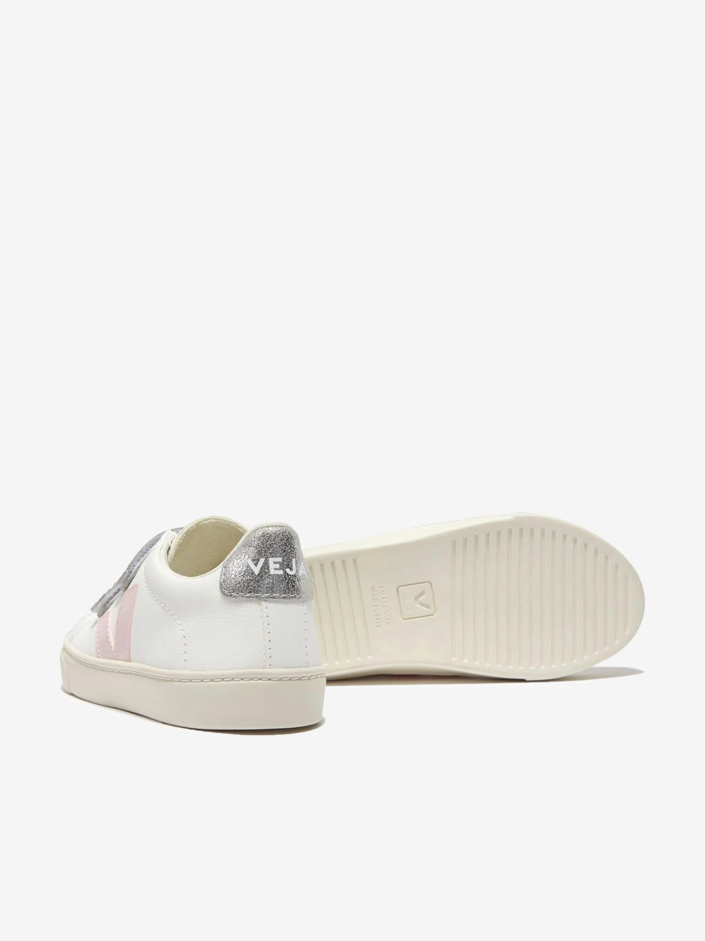 Mädchen Esplar ChromeFree Leder Turnschuhe in Weiß