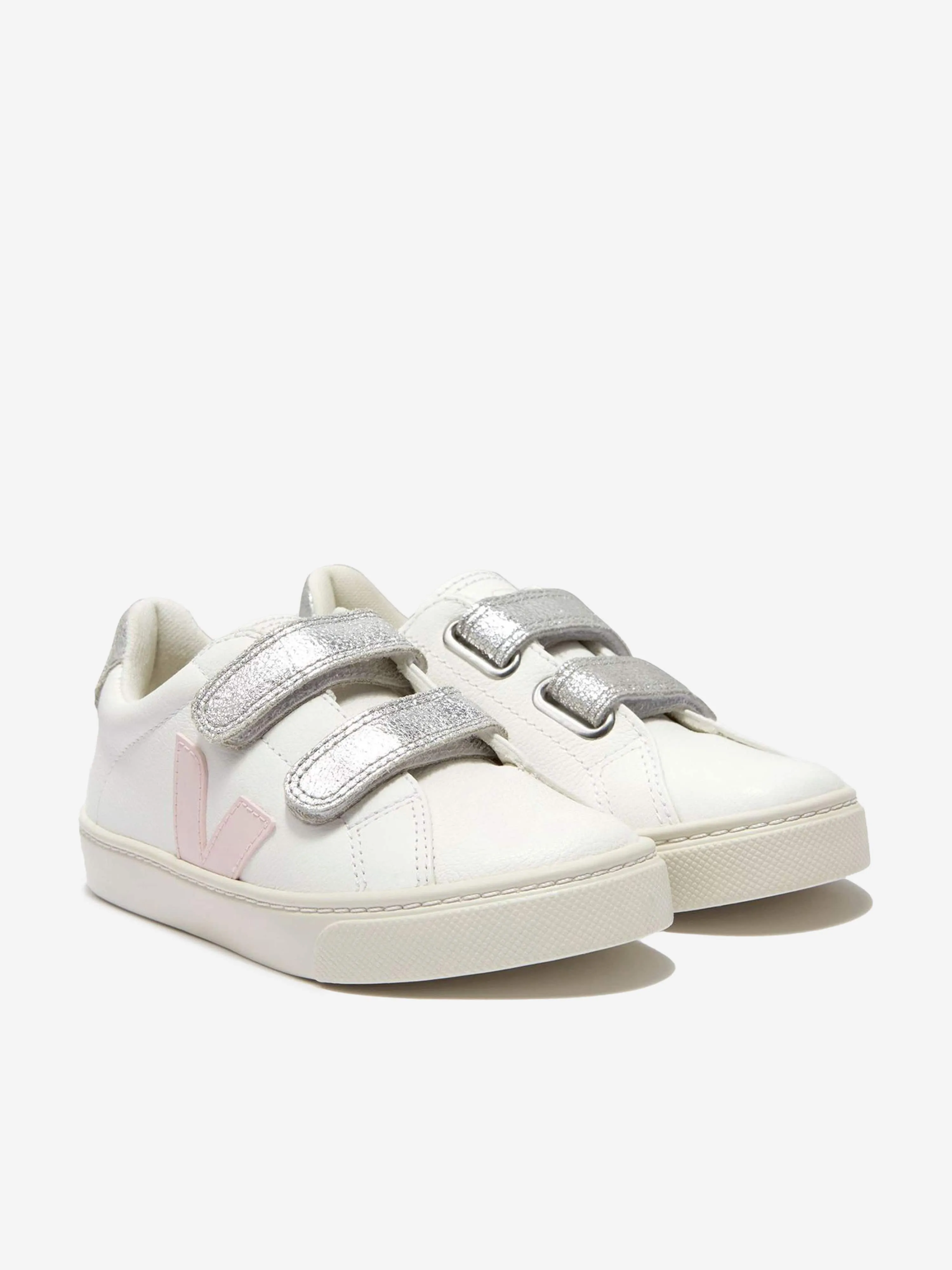 Mädchen Esplar ChromeFree Leder Turnschuhe in Weiß