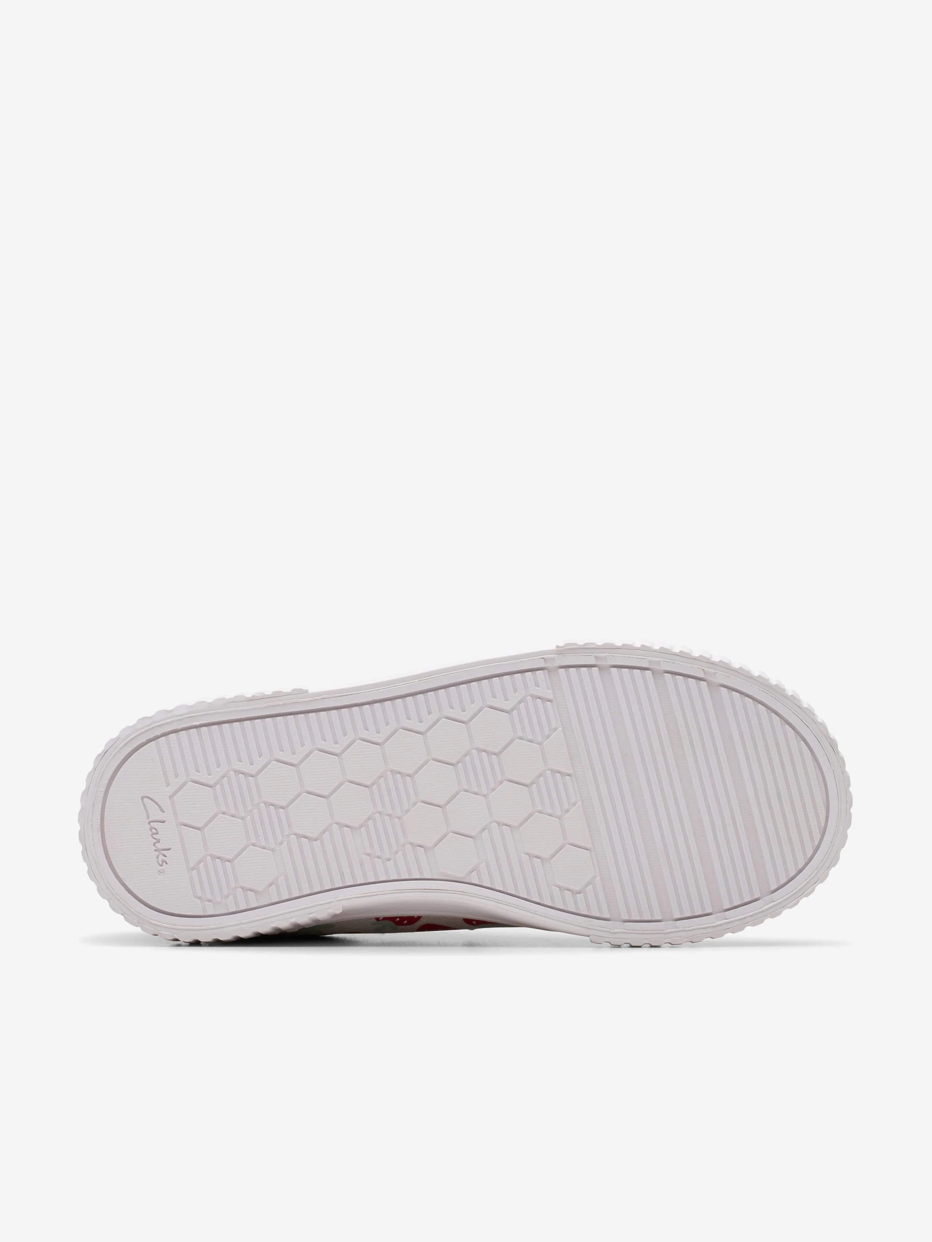 Mädchen Foxing Fraise Turnschuhe in Beige