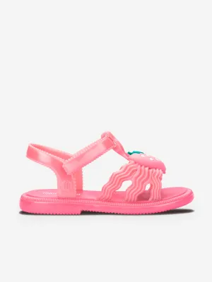 Mädchen-Hüpfsandalen in Rosa