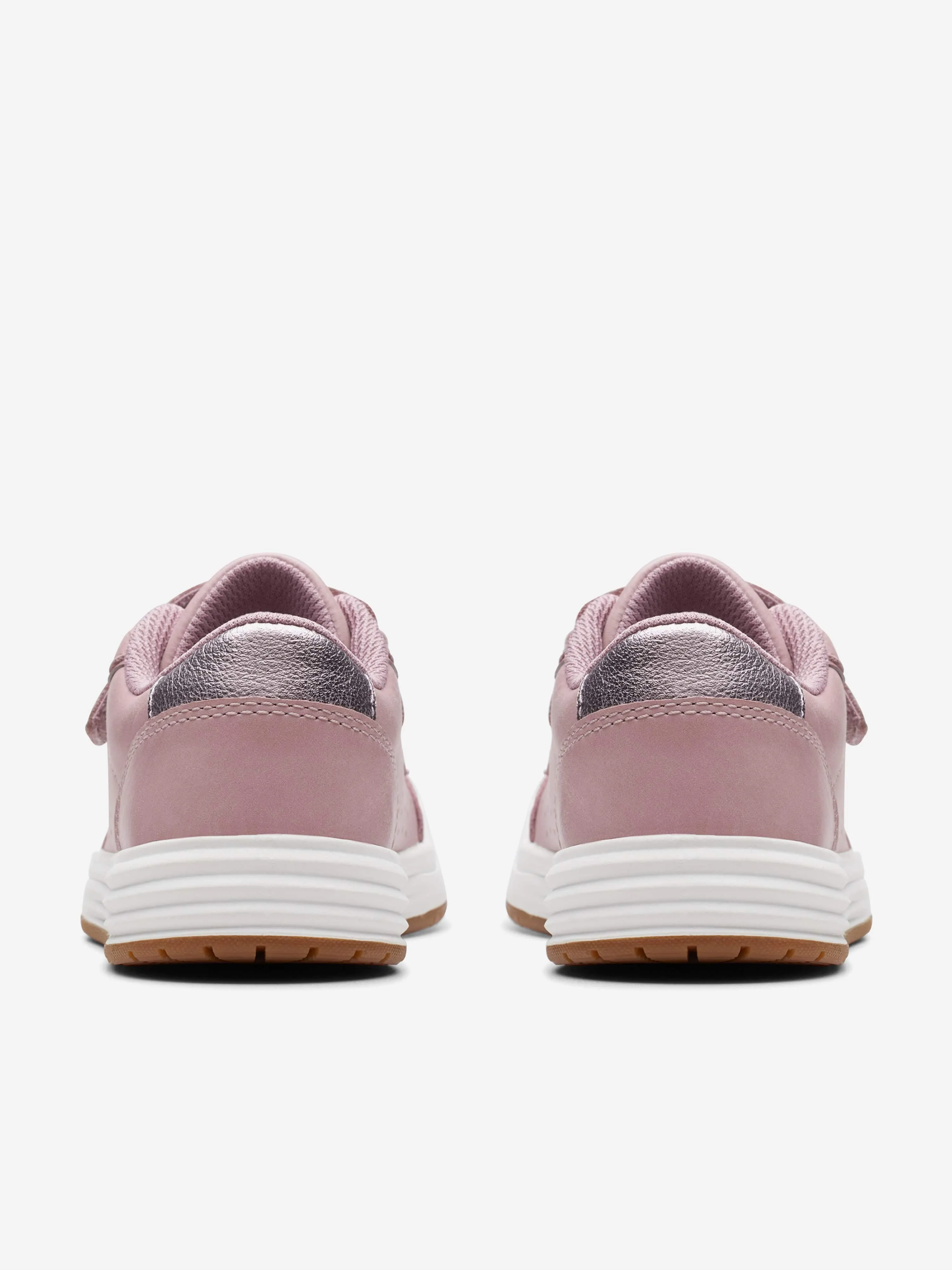 Mädchen Leder Urban Solo Turnschuhe in Rosa