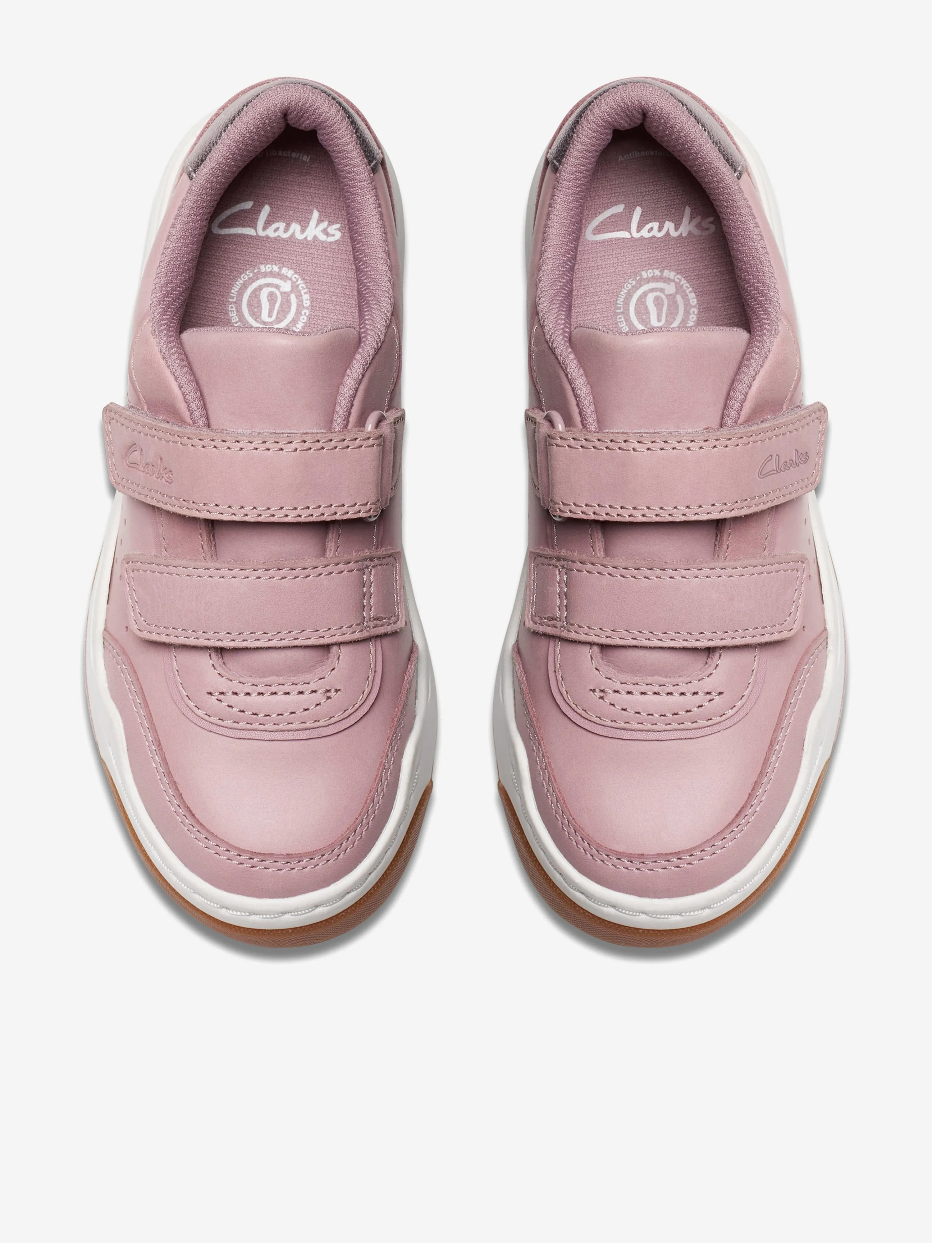 Mädchen Leder Urban Solo Turnschuhe in Rosa