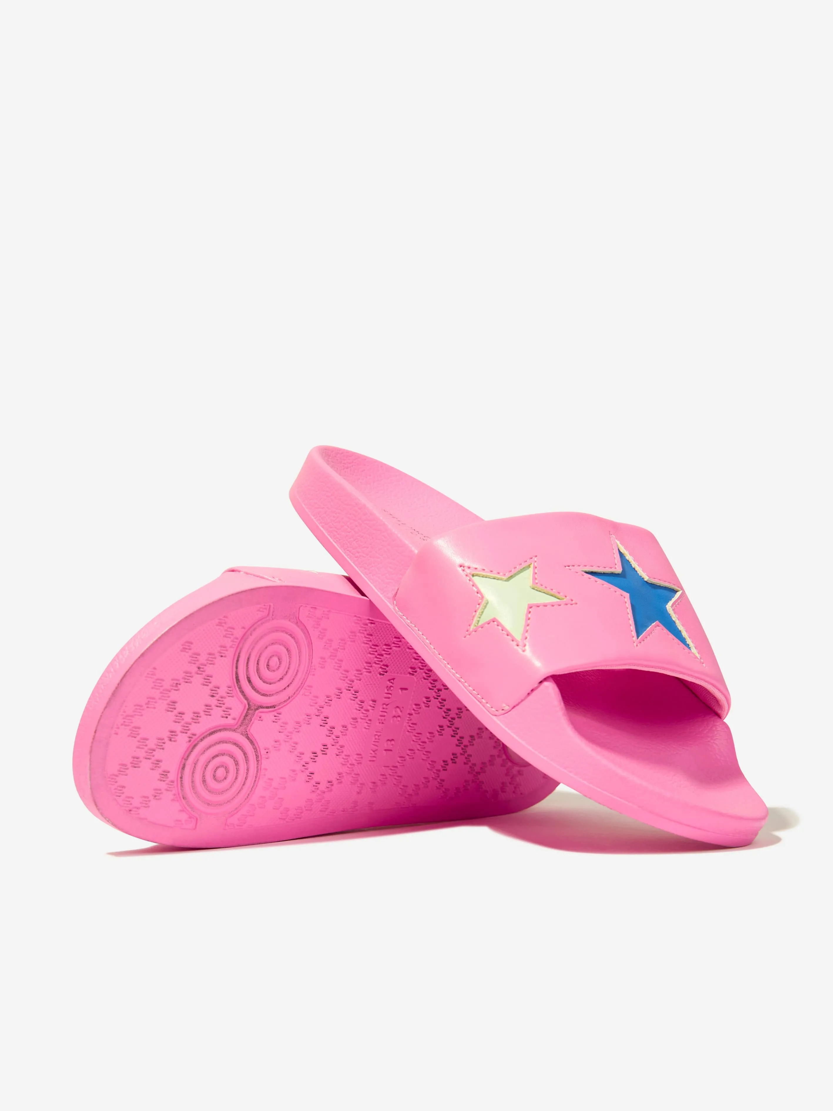 Mädchen Stern Slider in Rosa