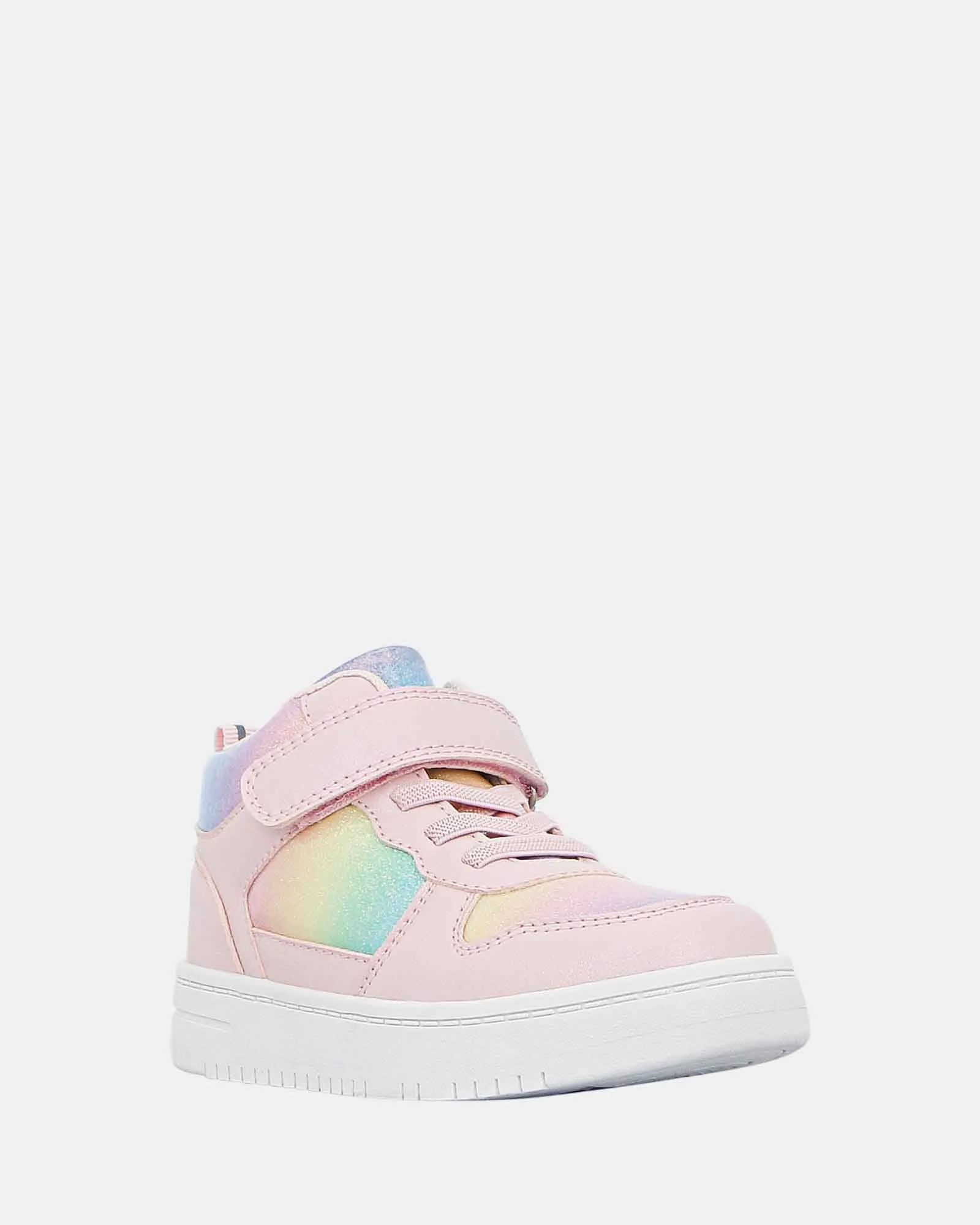 Glänzendes Rosa Regenbogen