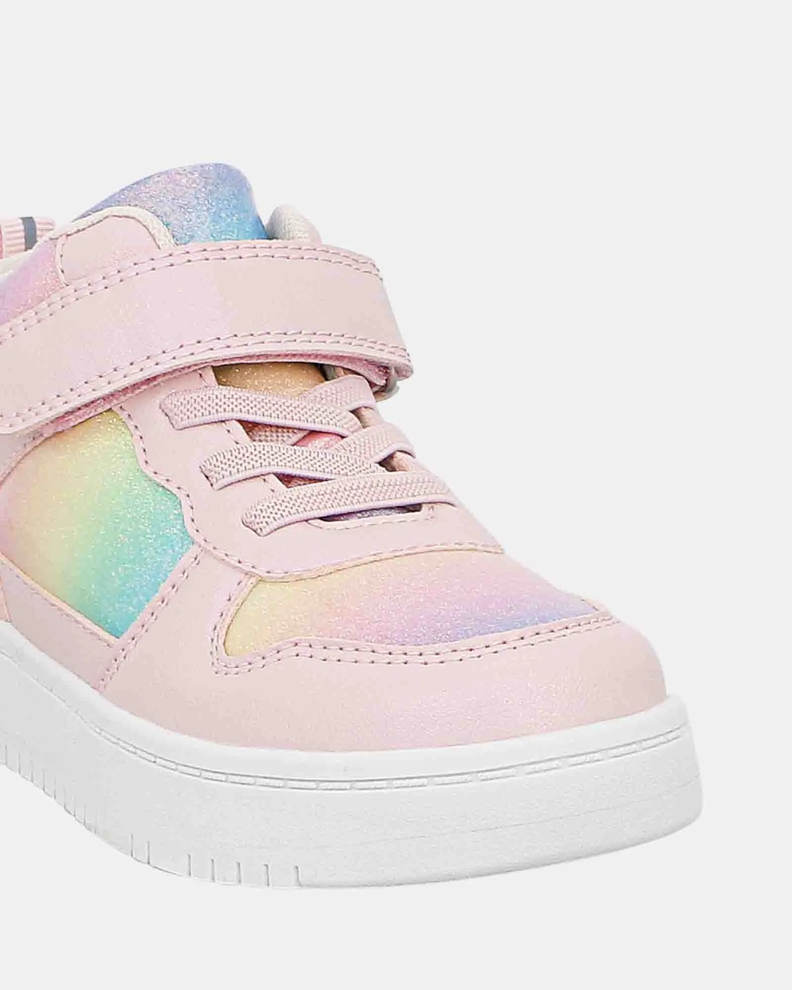 Glänzendes Rosa Regenbogen