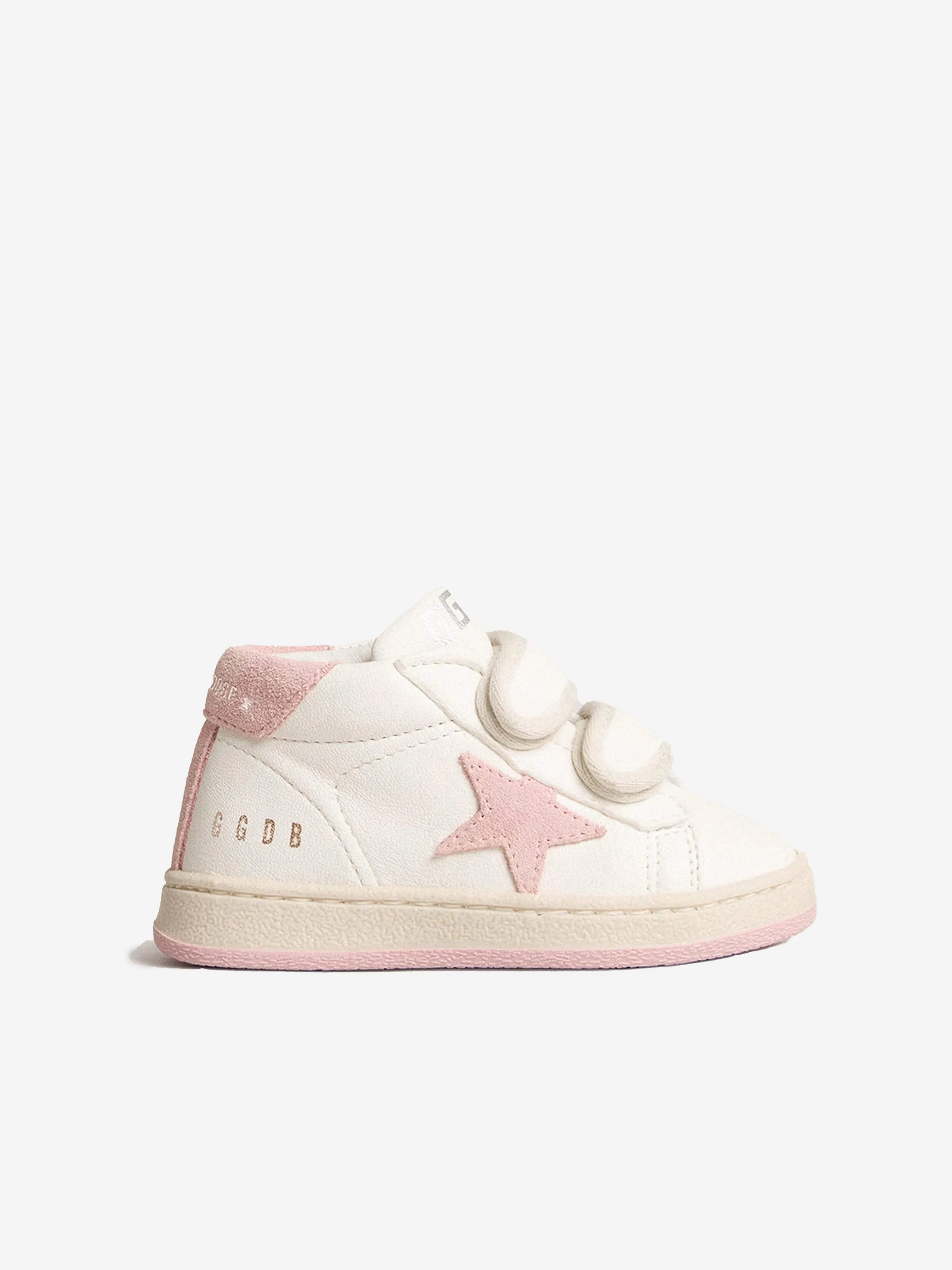 Golden Goose Mädchen Leder und Wildleder Star Juni Trainingsschuhe in Weiß
