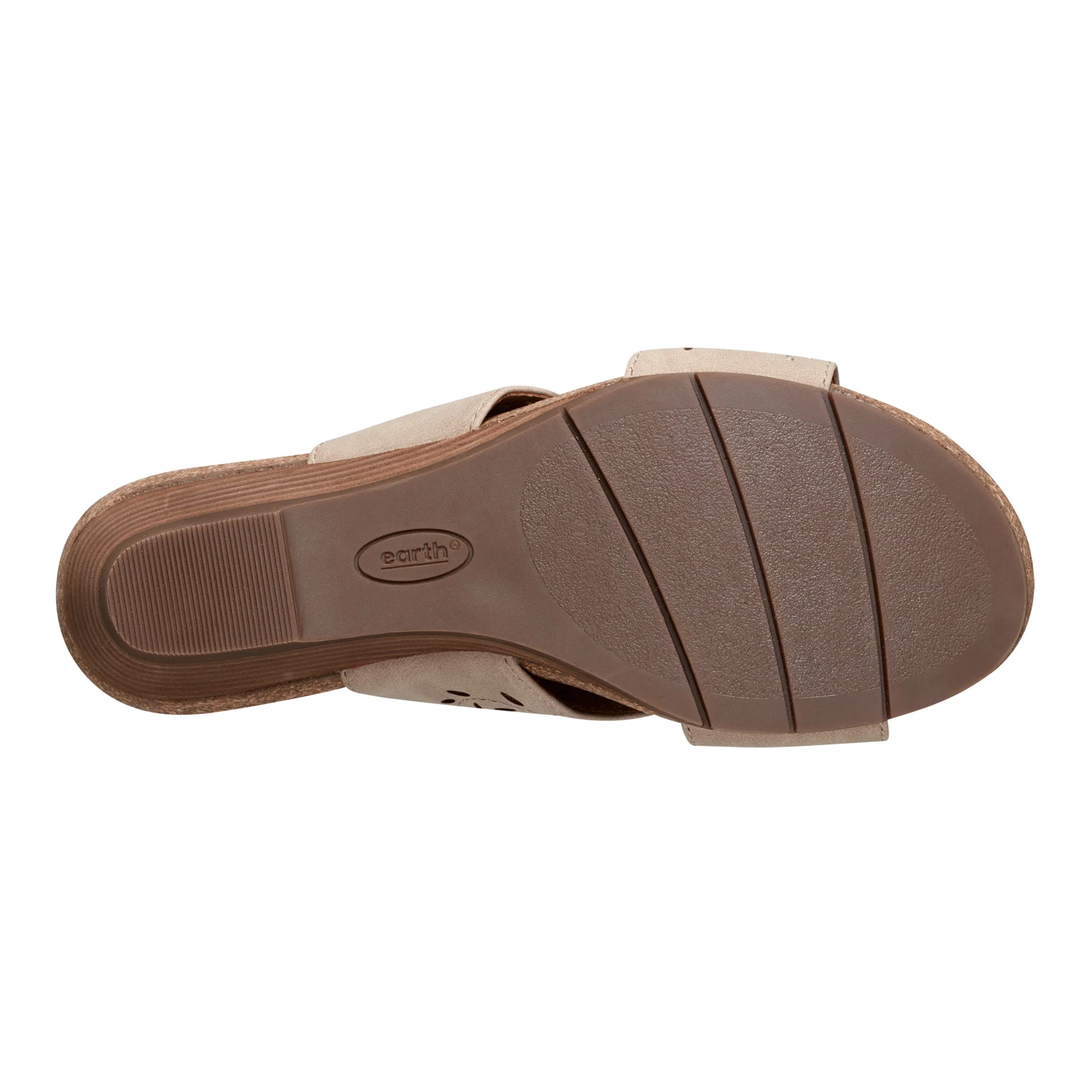 Halin Rundspitze Freizeit-Slingback Keilabsatz Sandalen