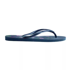 Havaianas Mädchen Slim Organic Bequemes Blau