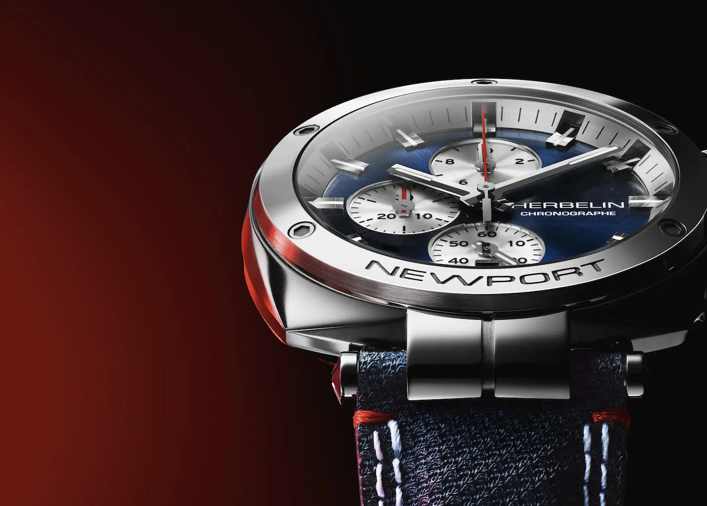 Herbelin Uhren Herbelin Newport Heritage Chronograph Uhr