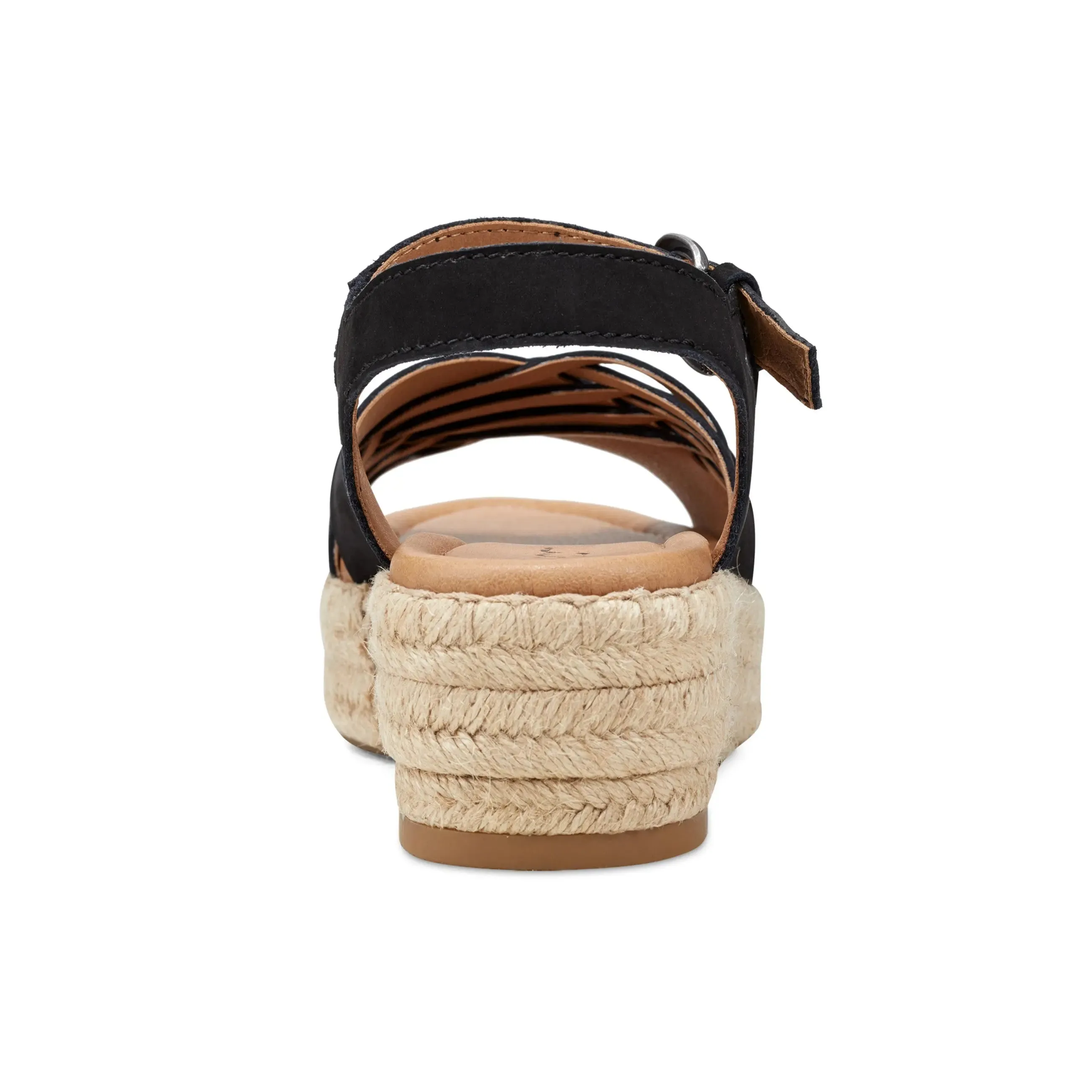 Hilda Freizeit-Espadrilles mit offener Spitze und Plateauabsatz