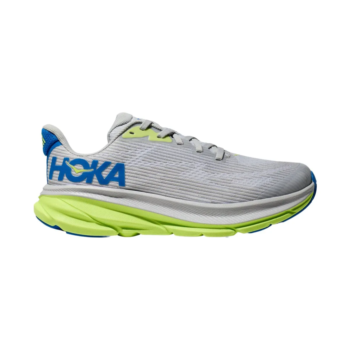 Hoka One One Kinder (Grundschule) Clifton 9 Stardust/Electric Cobalt