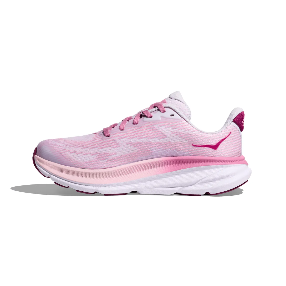 Hoka One One Kinder (Grundschule) Clifton 9 Sternenlicht Glühen/Wildblume