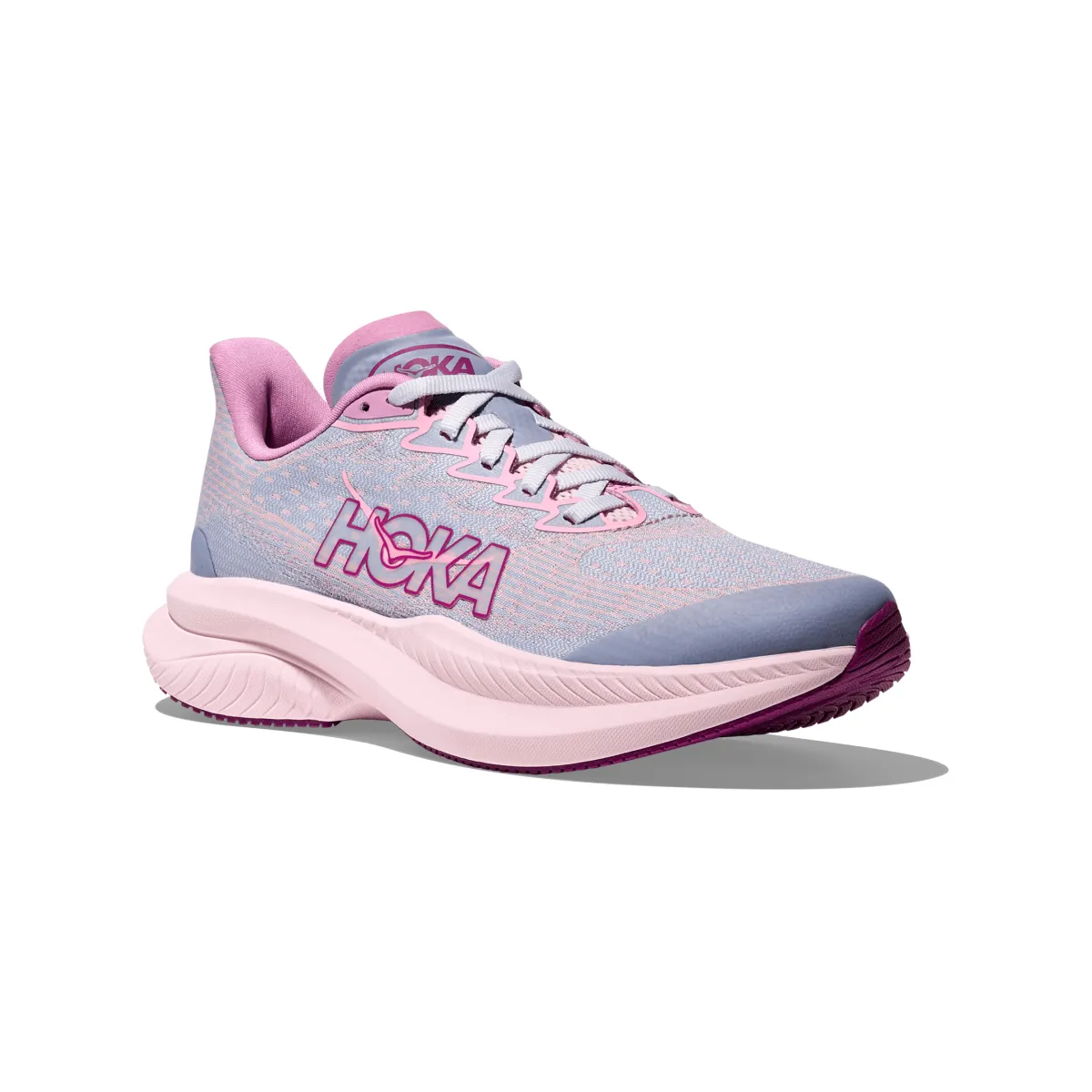 Hoka One One Kinder (Grundschule) Mach 6 Grape Agate/Lupine