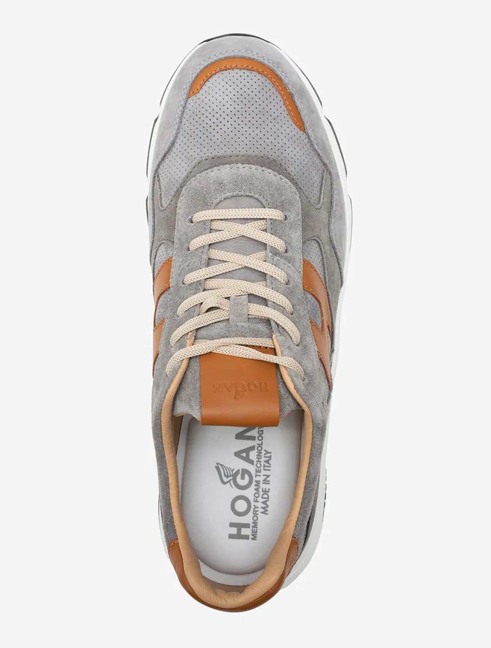 Hyperlight Punzonato Sneaker Grau