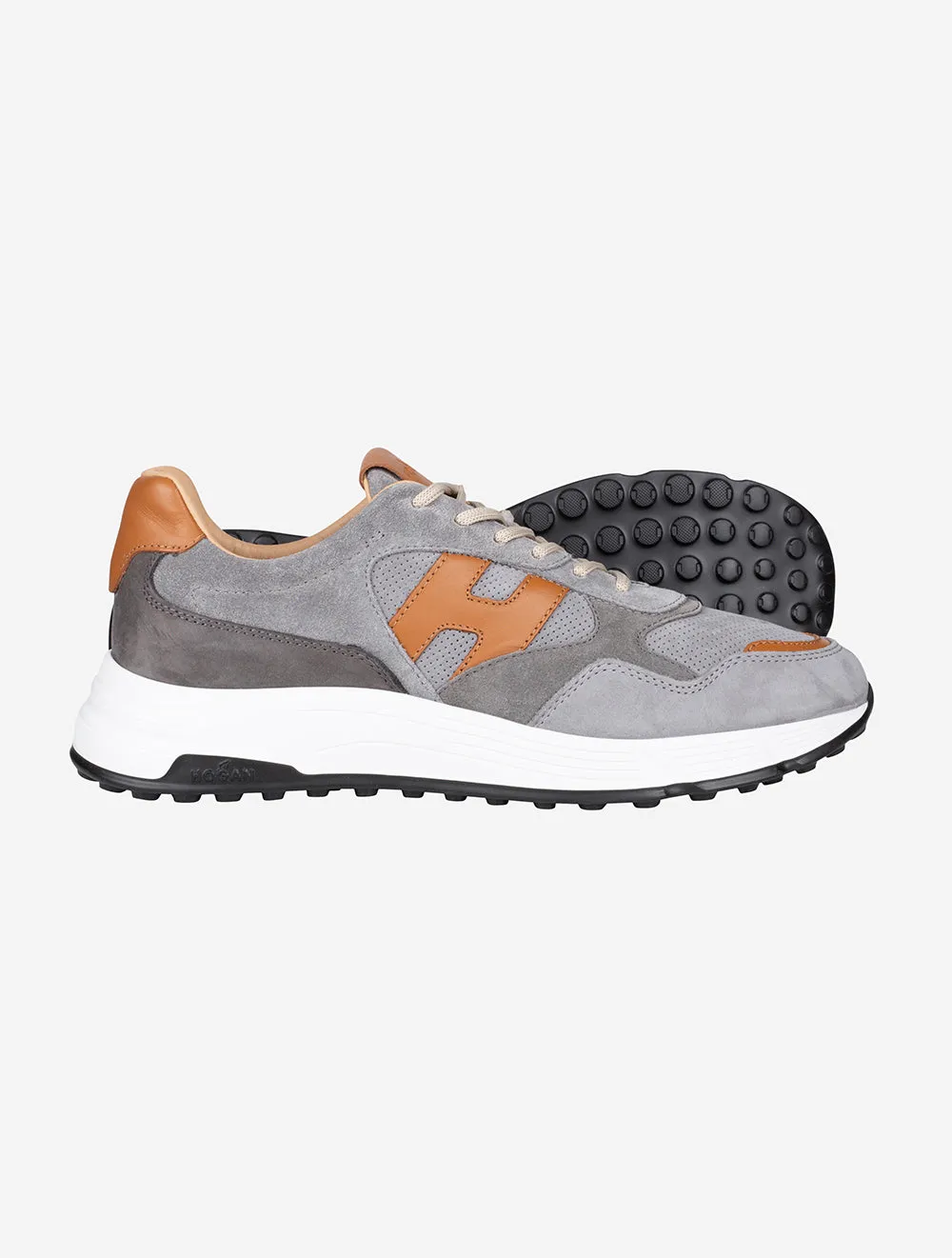 Hyperlight Punzonato Sneaker Grau