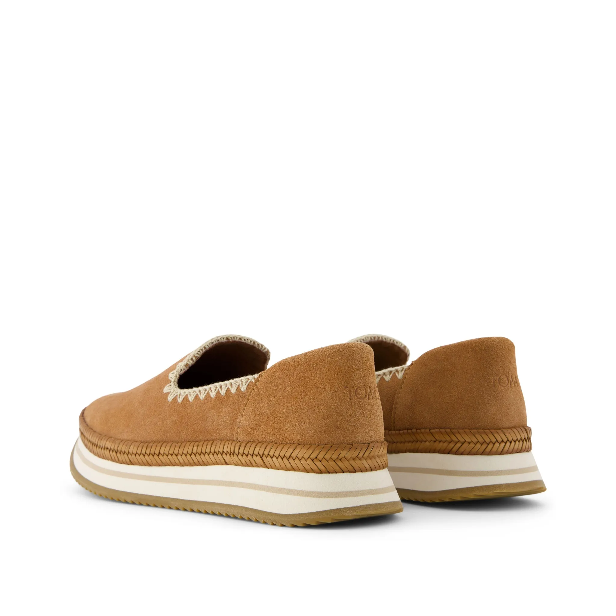 Jocelyn Brown Wildleder Deco-Stich Espadrille Sneaker
