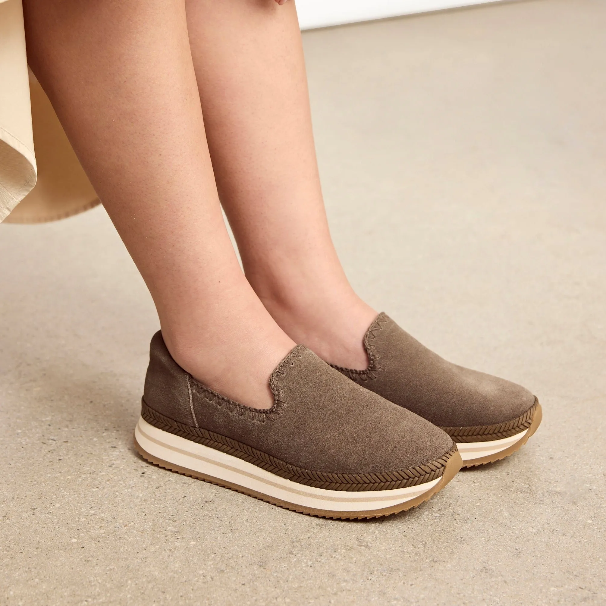 Jocelyn Olive Deco-Stick-Espadrille-Sneaker