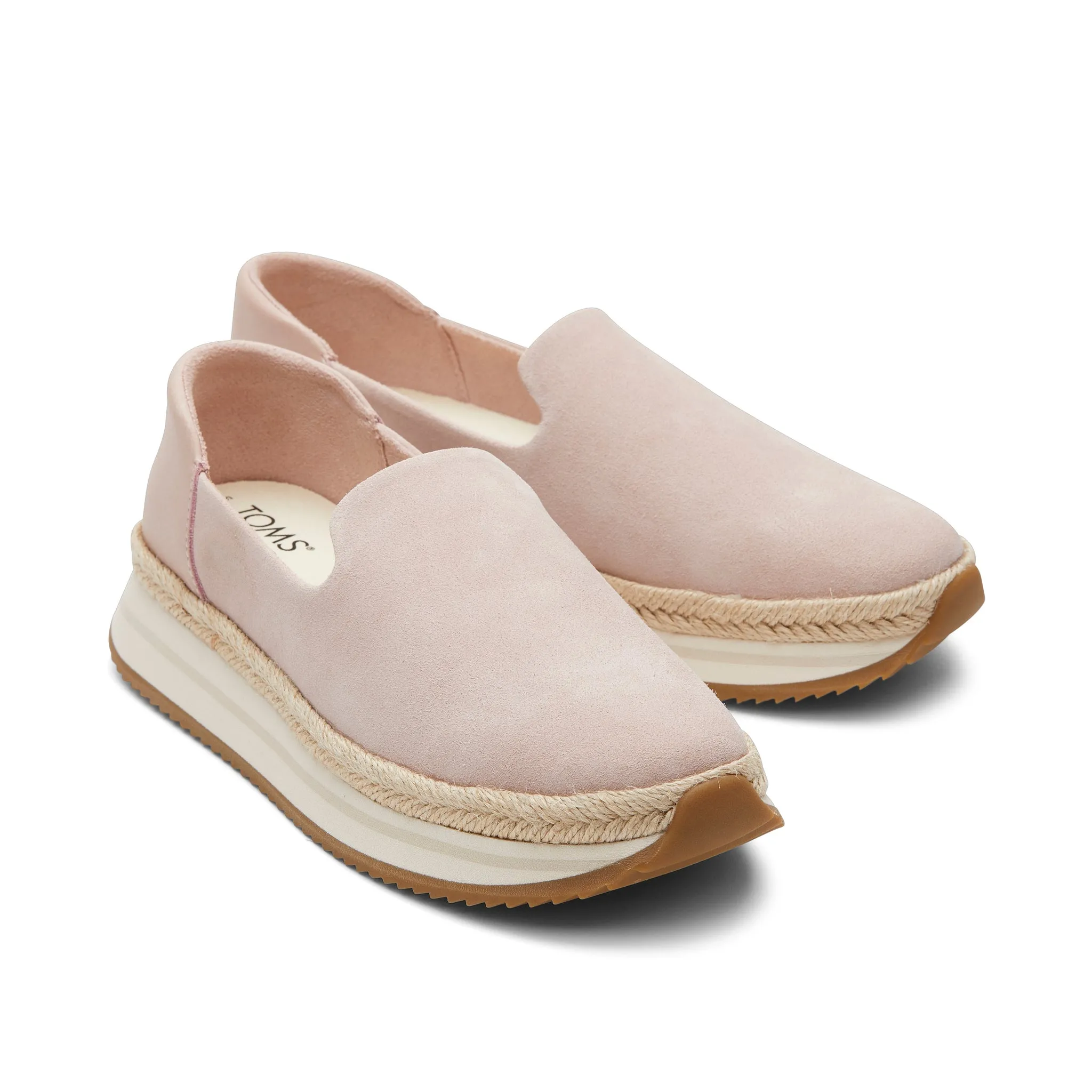 Jocelyn Pink Wildleder Espadrille Sneaker