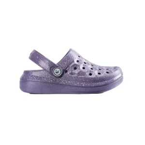 Joybees PS (Vorschule) Varsity Clog Glitzer Lila