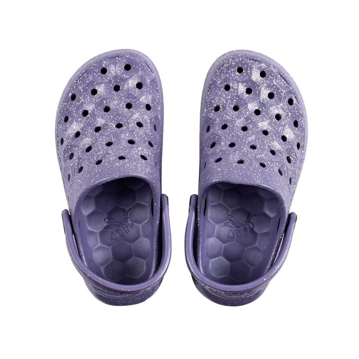 Joybees PS (Vorschule) Varsity Clog Glitzer Lila