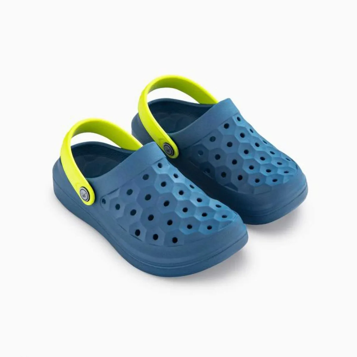 Joybees PS (Vorschule) Varsity Clog Mitternachtsteal/Citrus