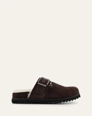 JUNIPER CASUAL FLATS BITTER SCHOKO SUEDE
