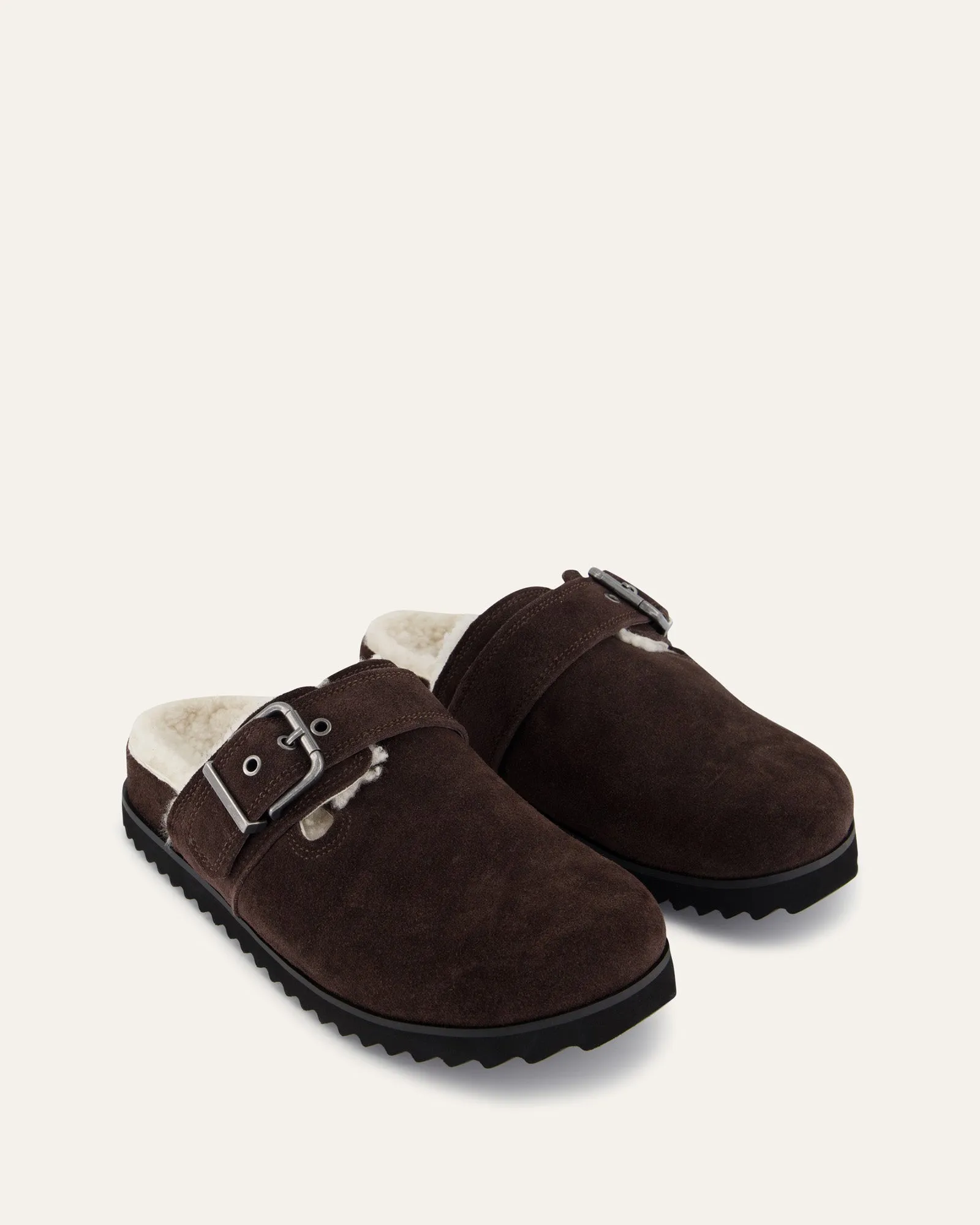 JUNIPER CASUAL FLATS BITTER SCHOKO SUEDE