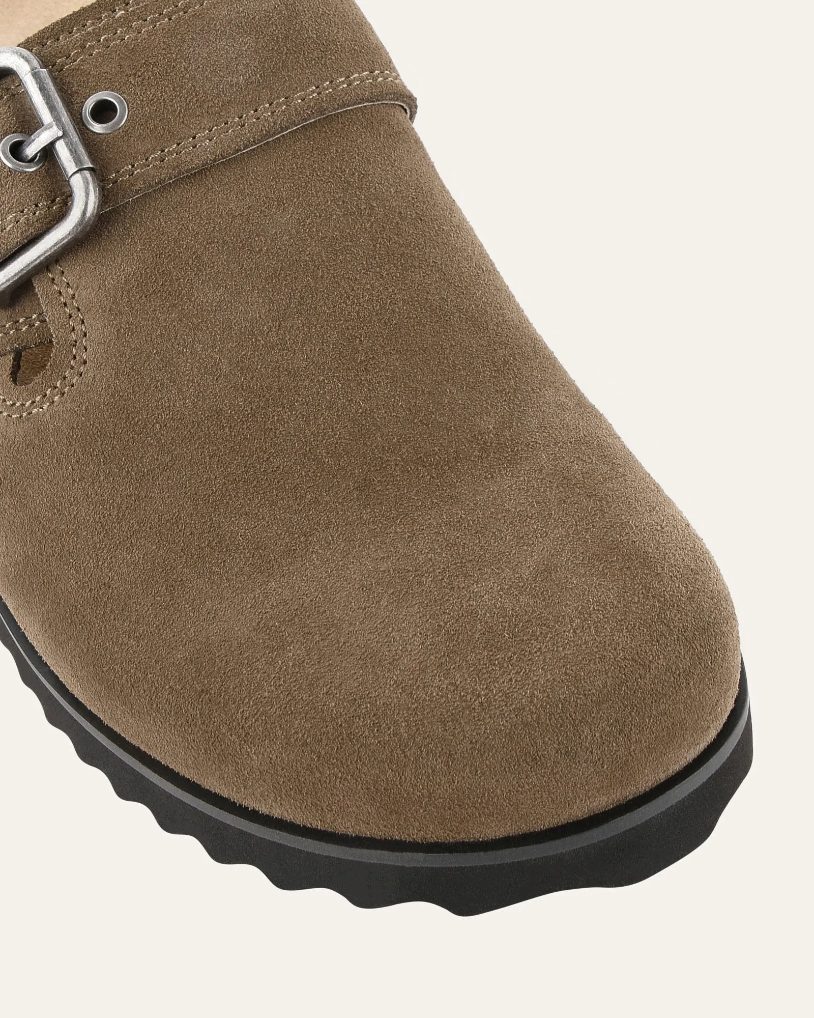 JUNO CASUAL FLATS KHAKI WILDLEDER