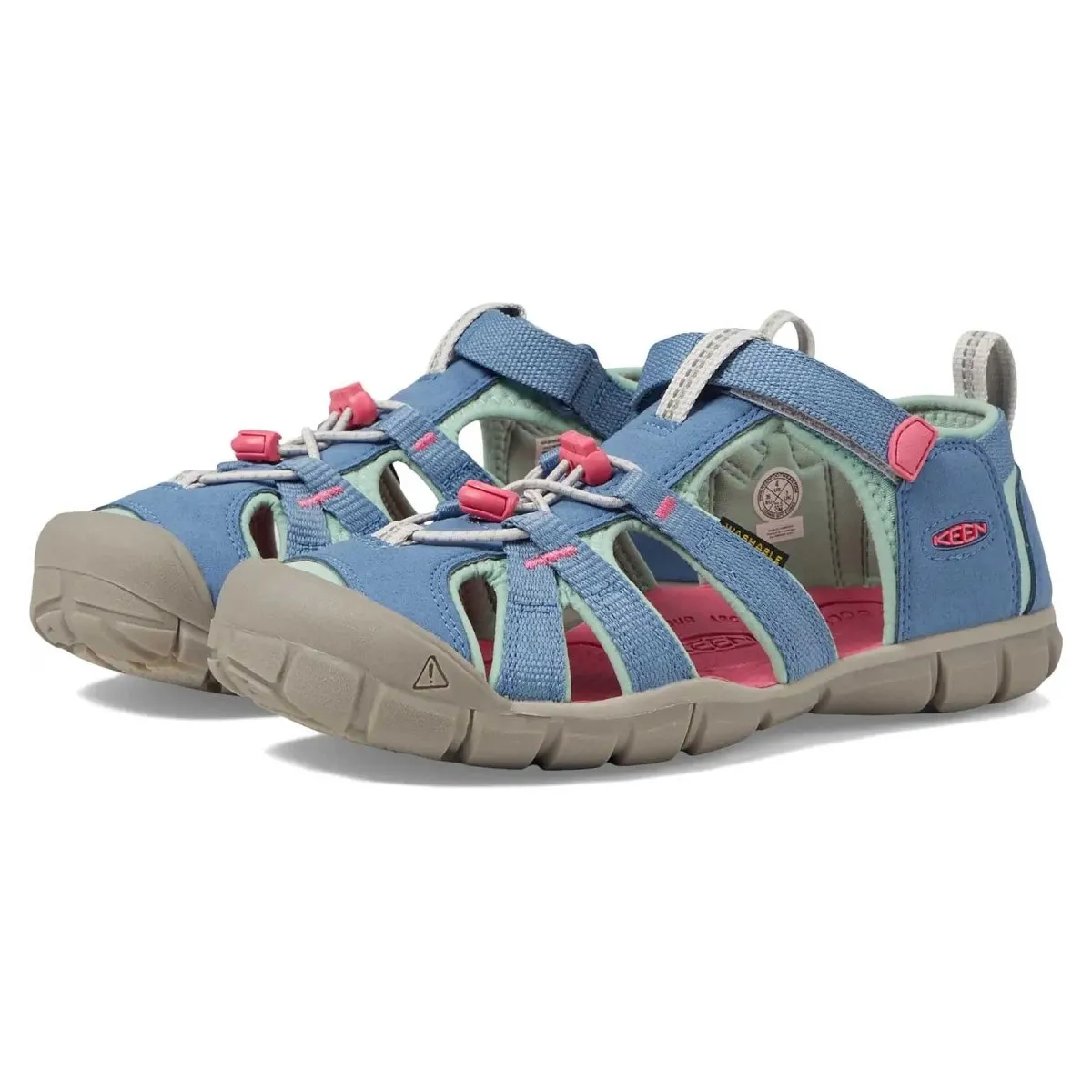 Keen Girl's PS (Vorschule) Seacamp II CNX Krone Blau/Rosa