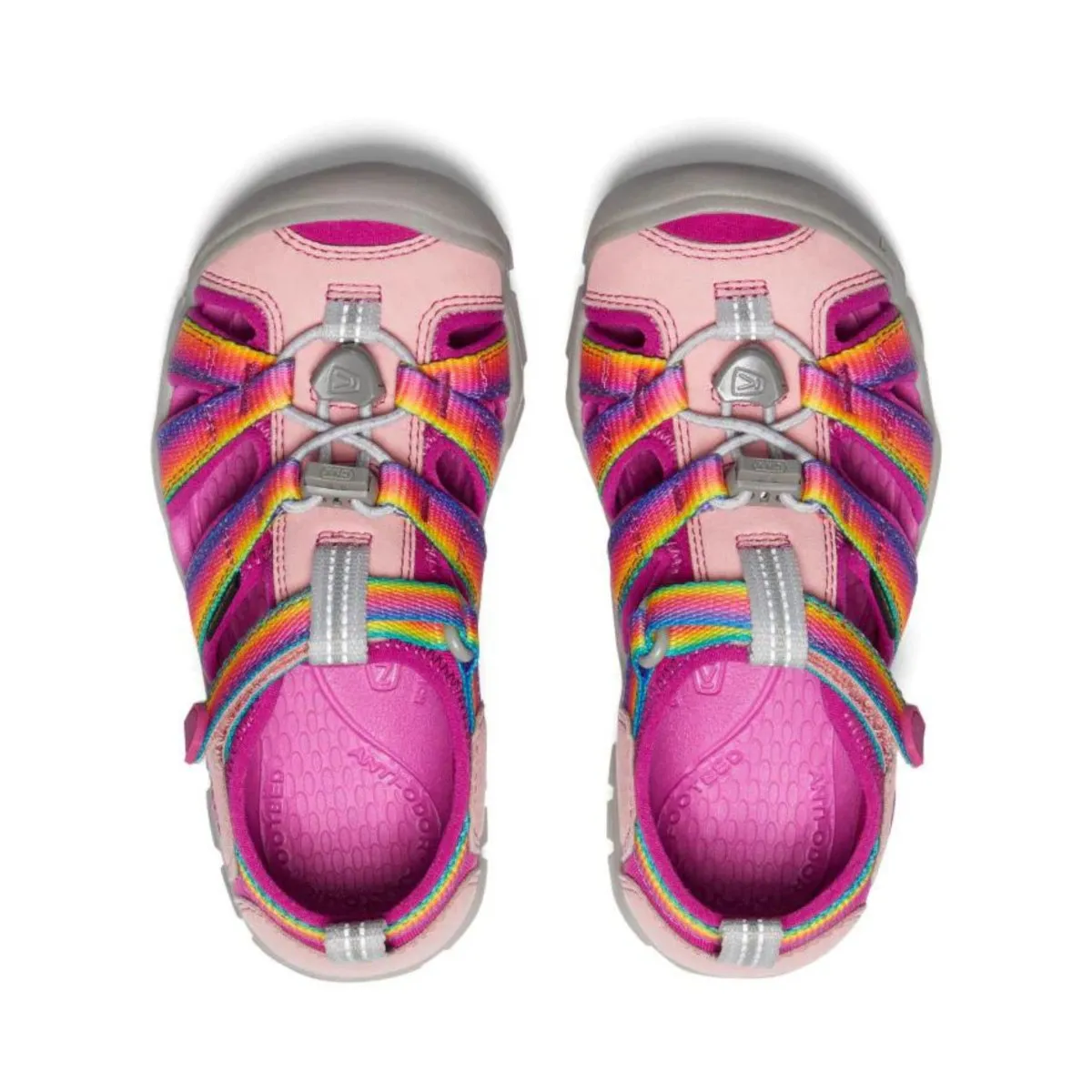 Keen Toddlers' Seacamp II CNX Regenbogen/Festival Fuchsia