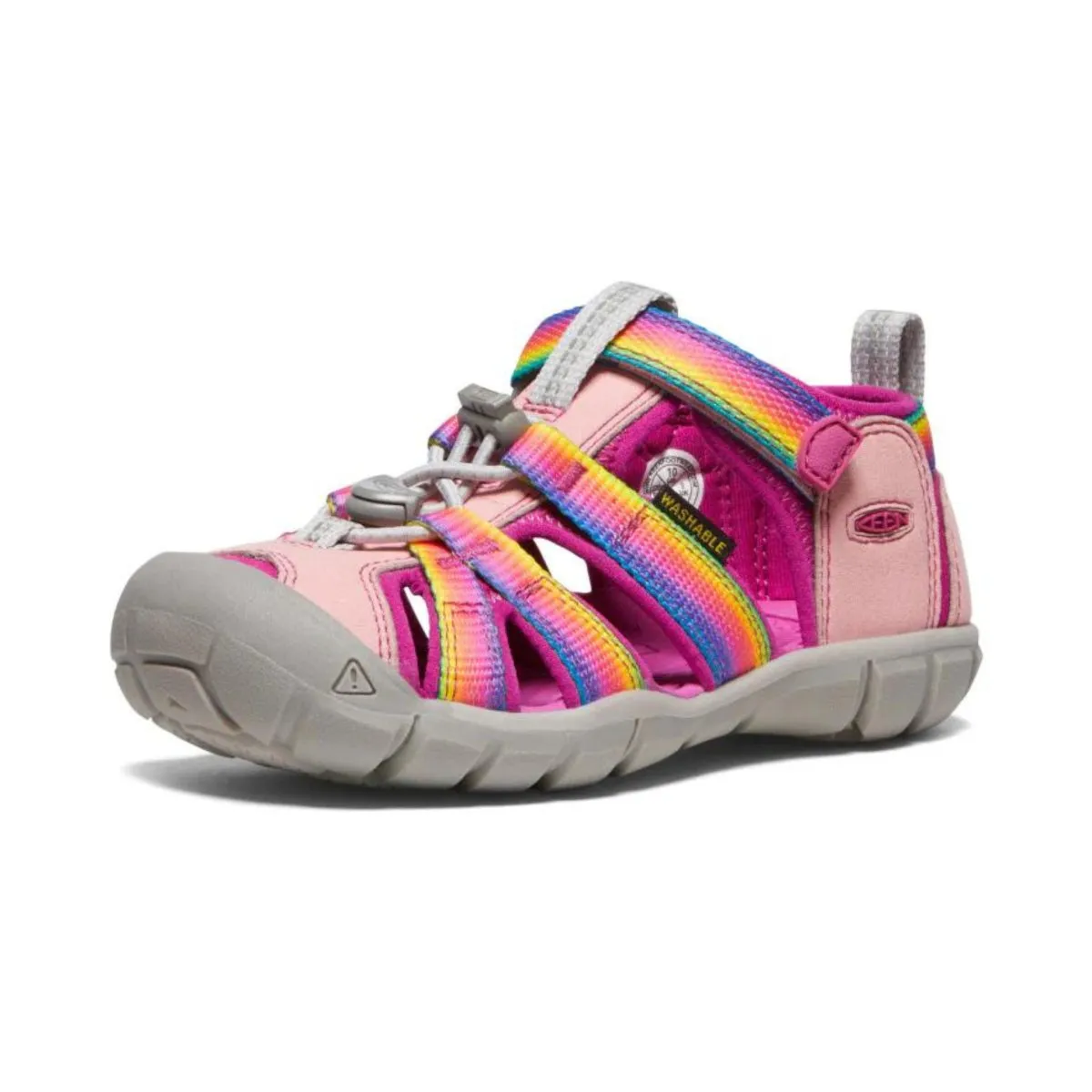 Keen Toddlers' Seacamp II CNX Regenbogen/Festival Fuchsia