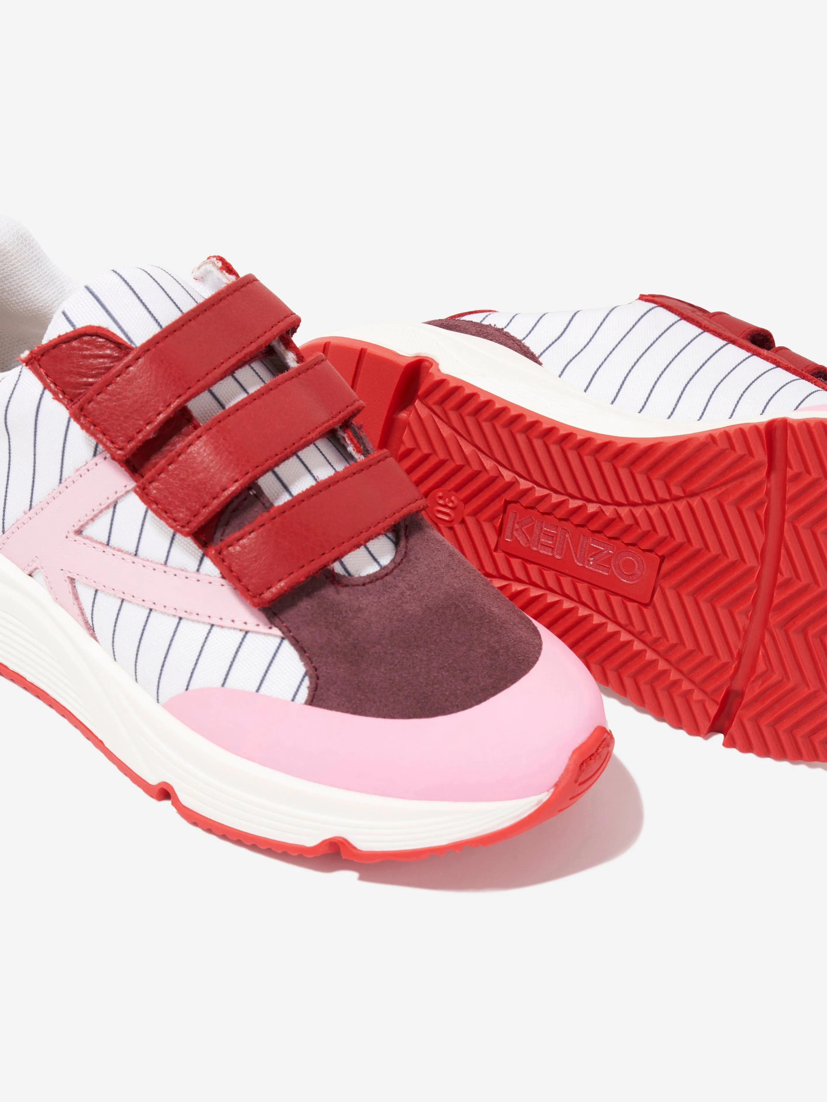 KENZO Kids Markenturnschuhe in Elfenbein