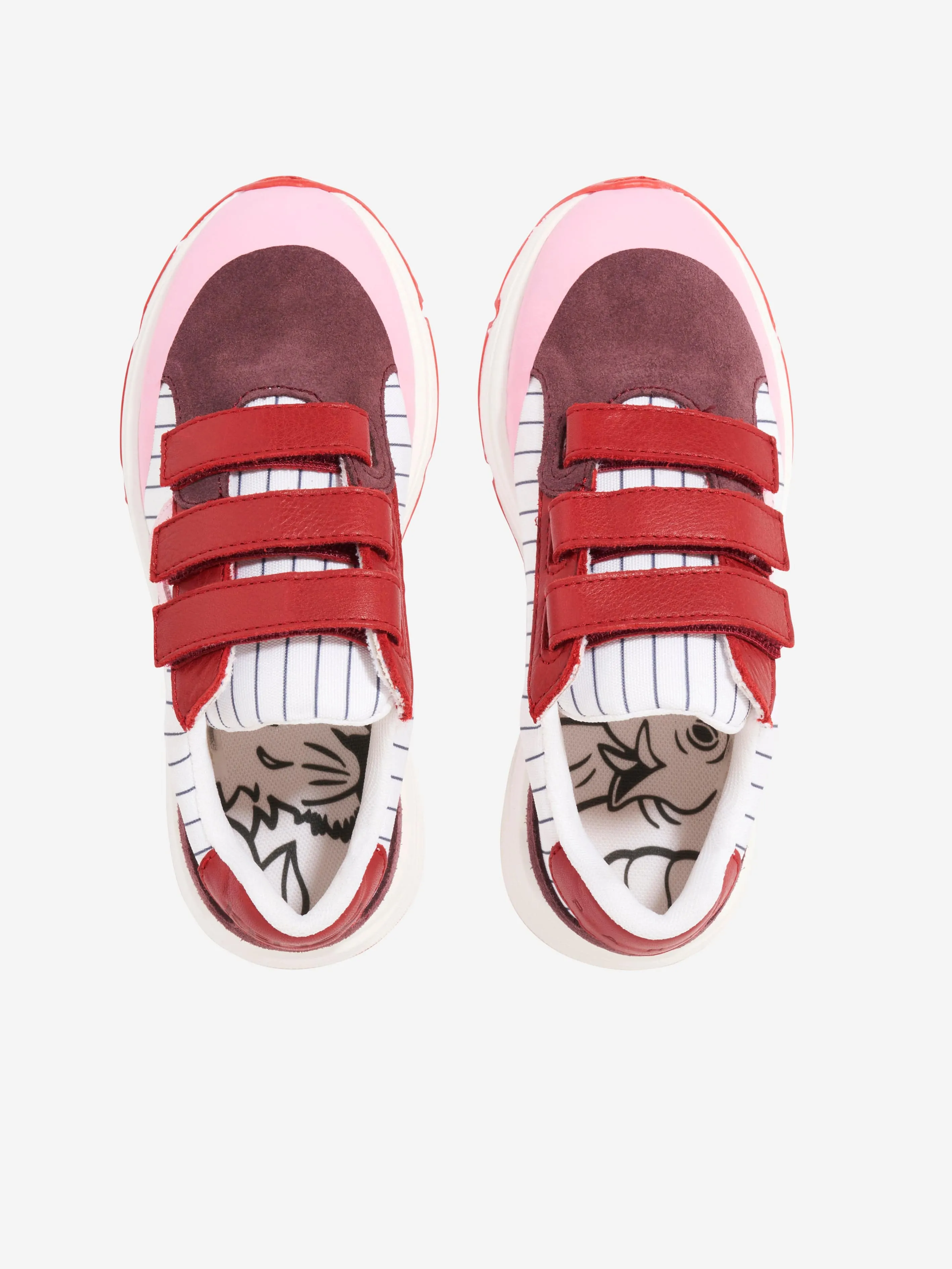 KENZO Kids Markenturnschuhe in Elfenbein