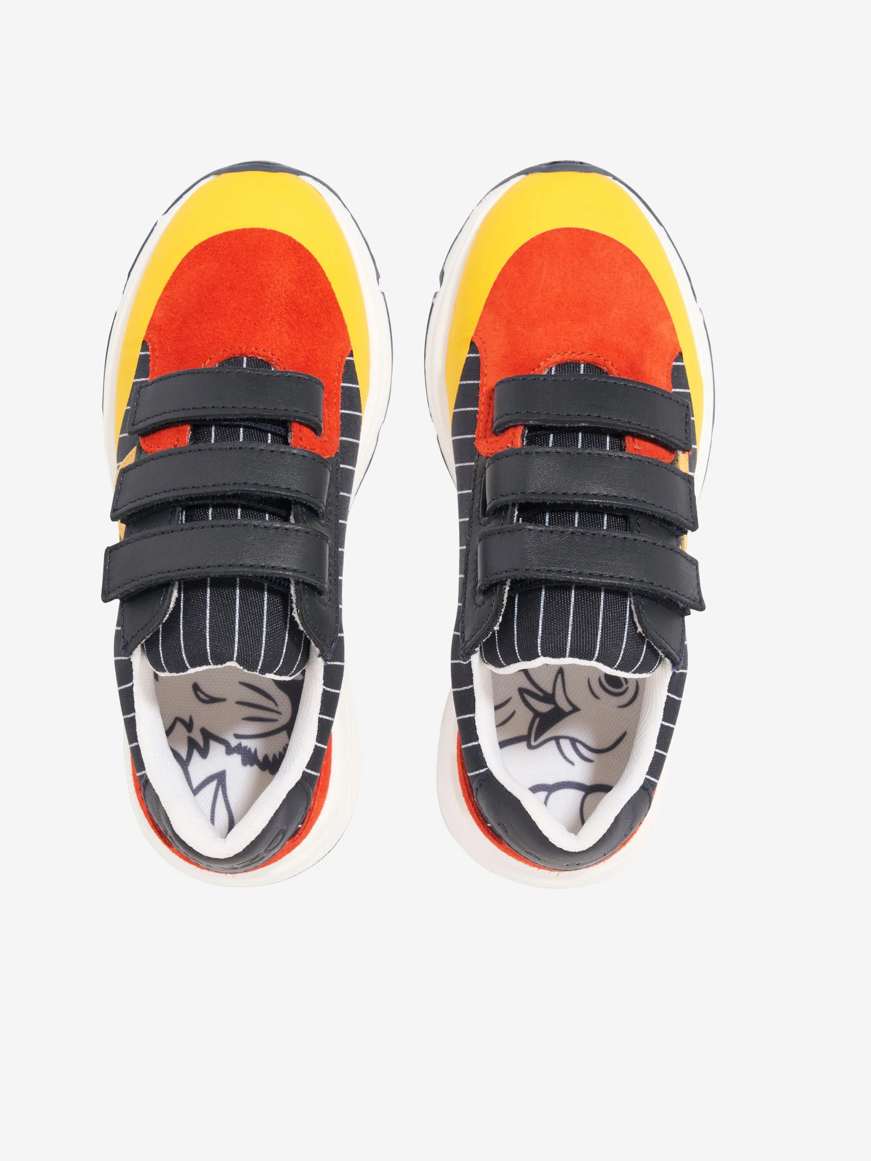 KENZO Kids Marken-Sneakers in Marineblau