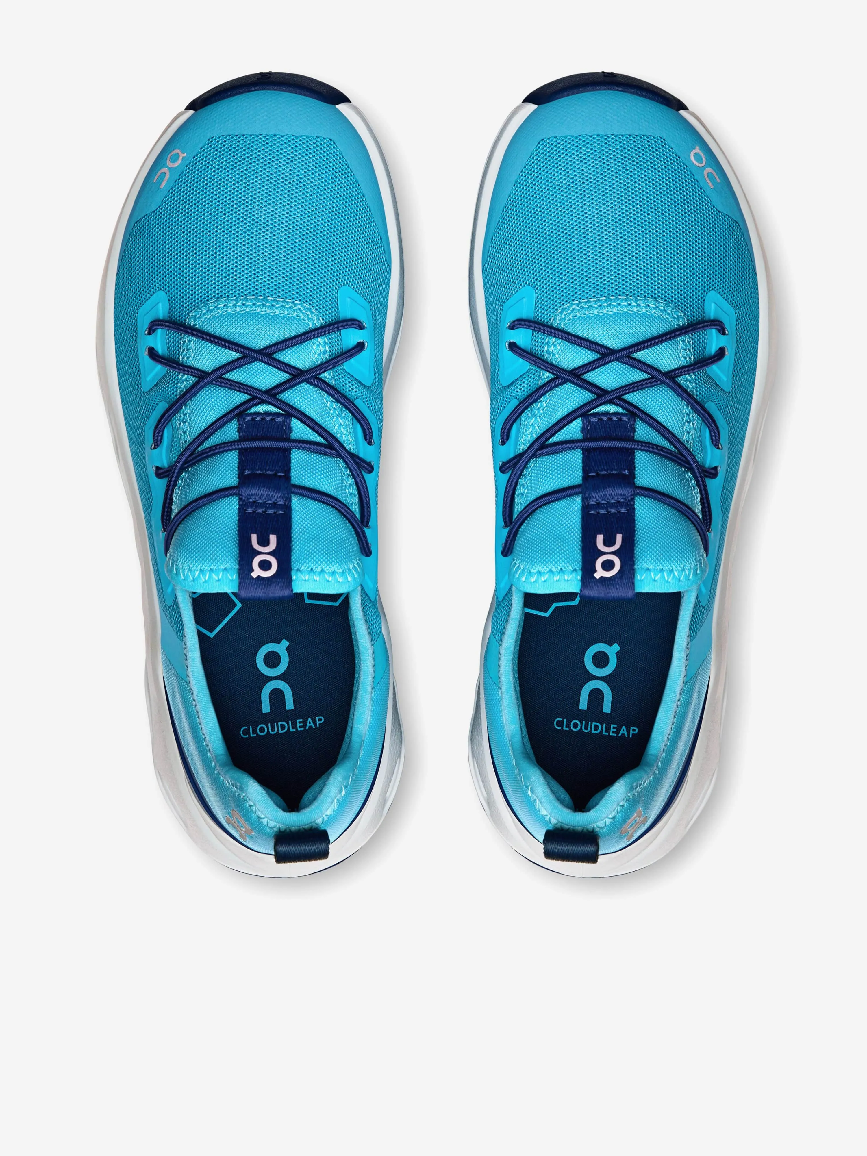 Kids Cloudleap Trainers in Blau