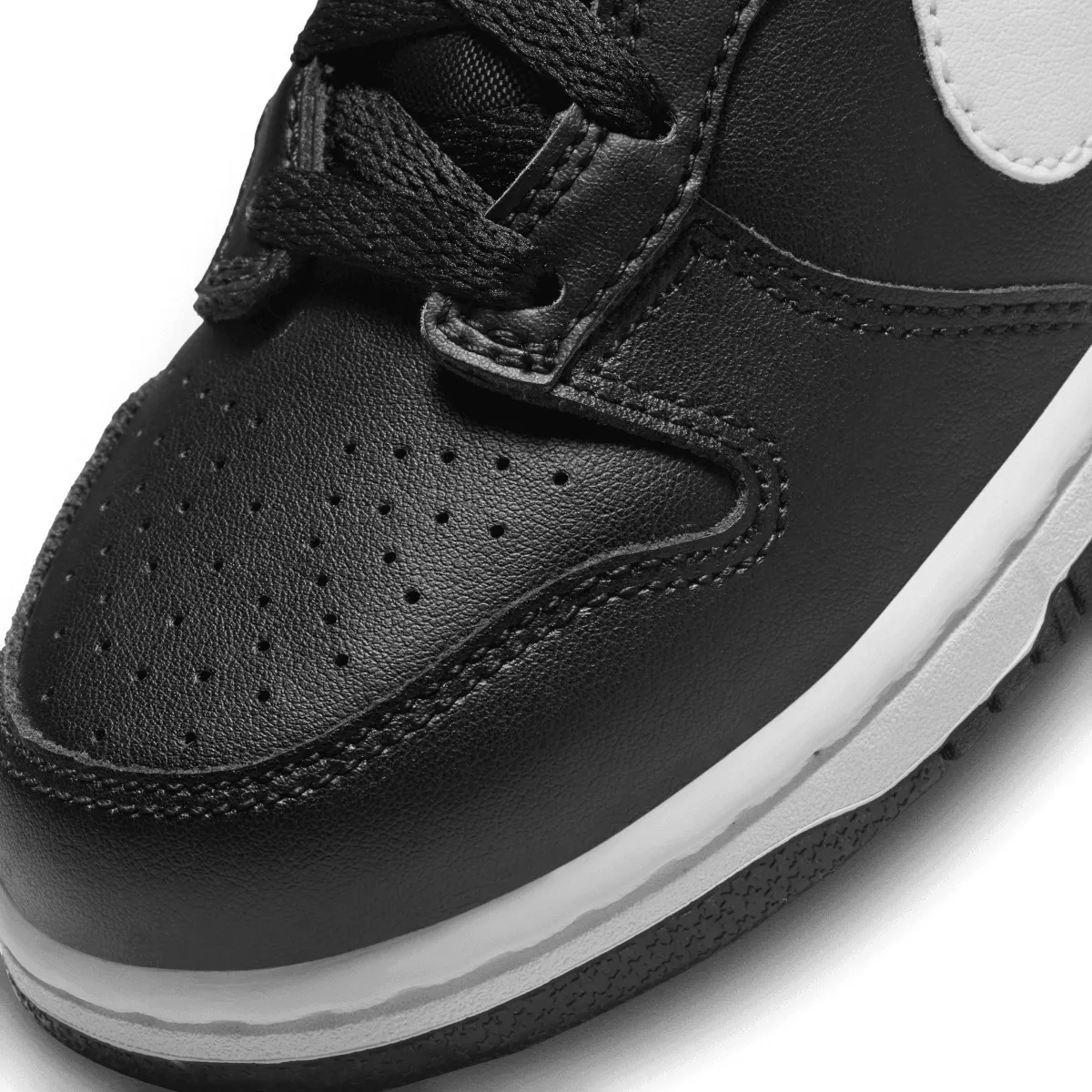 Kindergröße Dunk Low 'Schwarzer Panda 2.0'