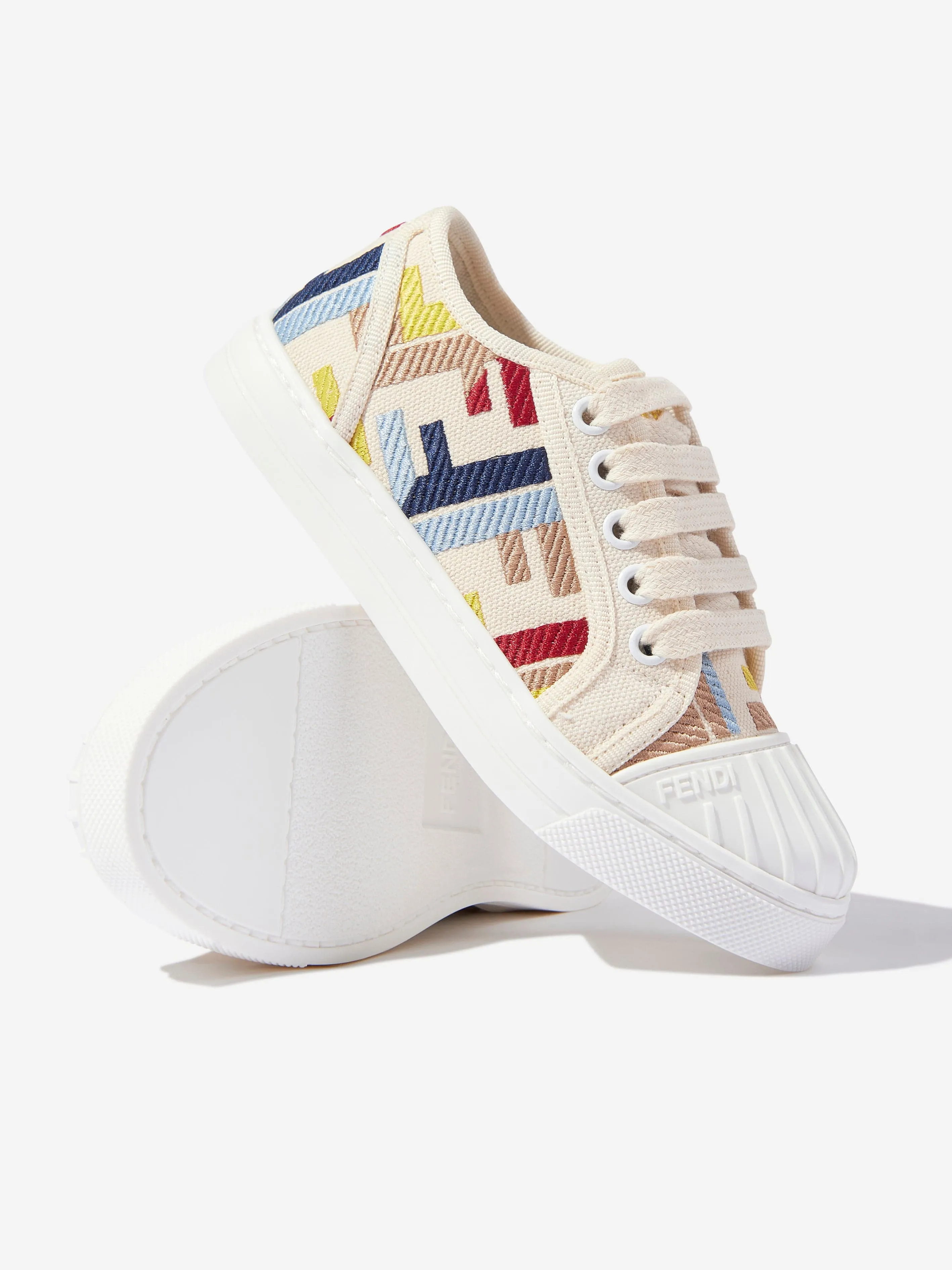 Kids FF Logo Trainers in Mehrfarbig
