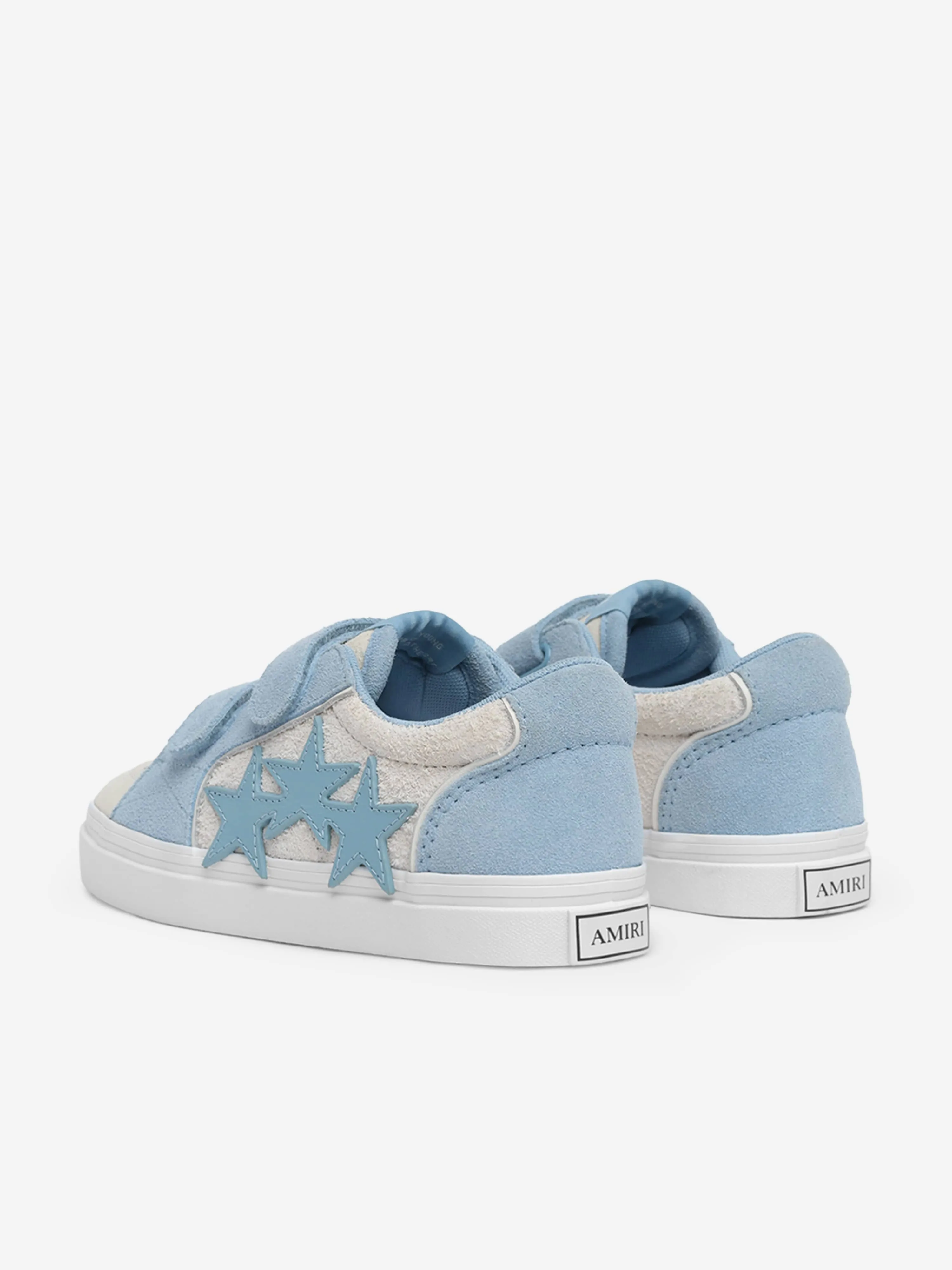 Kinder Leder Sunset Skate Low Sneaker in Blau