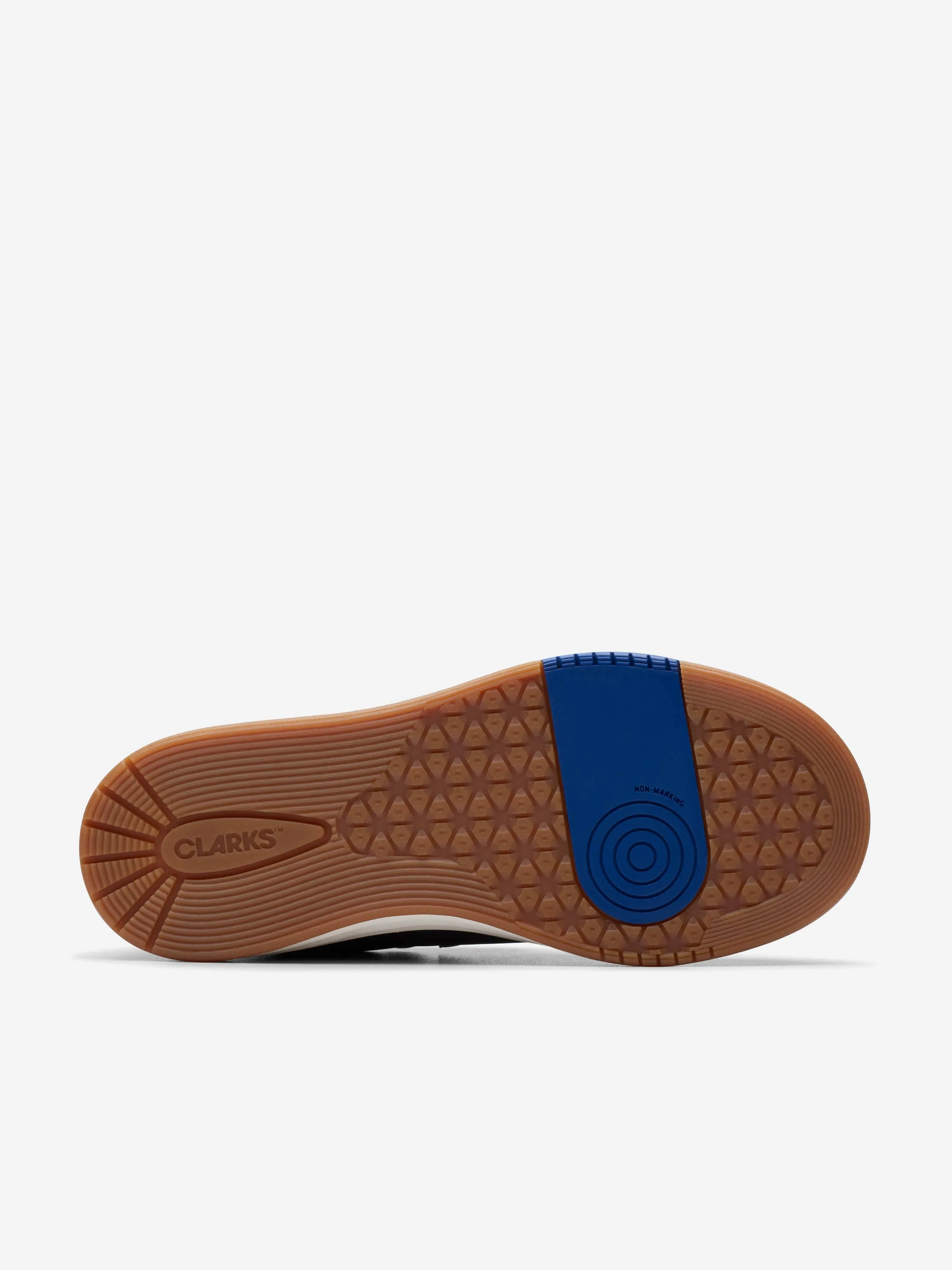 Kinder Leder Urban Solo Turnschuhe in Marineblau