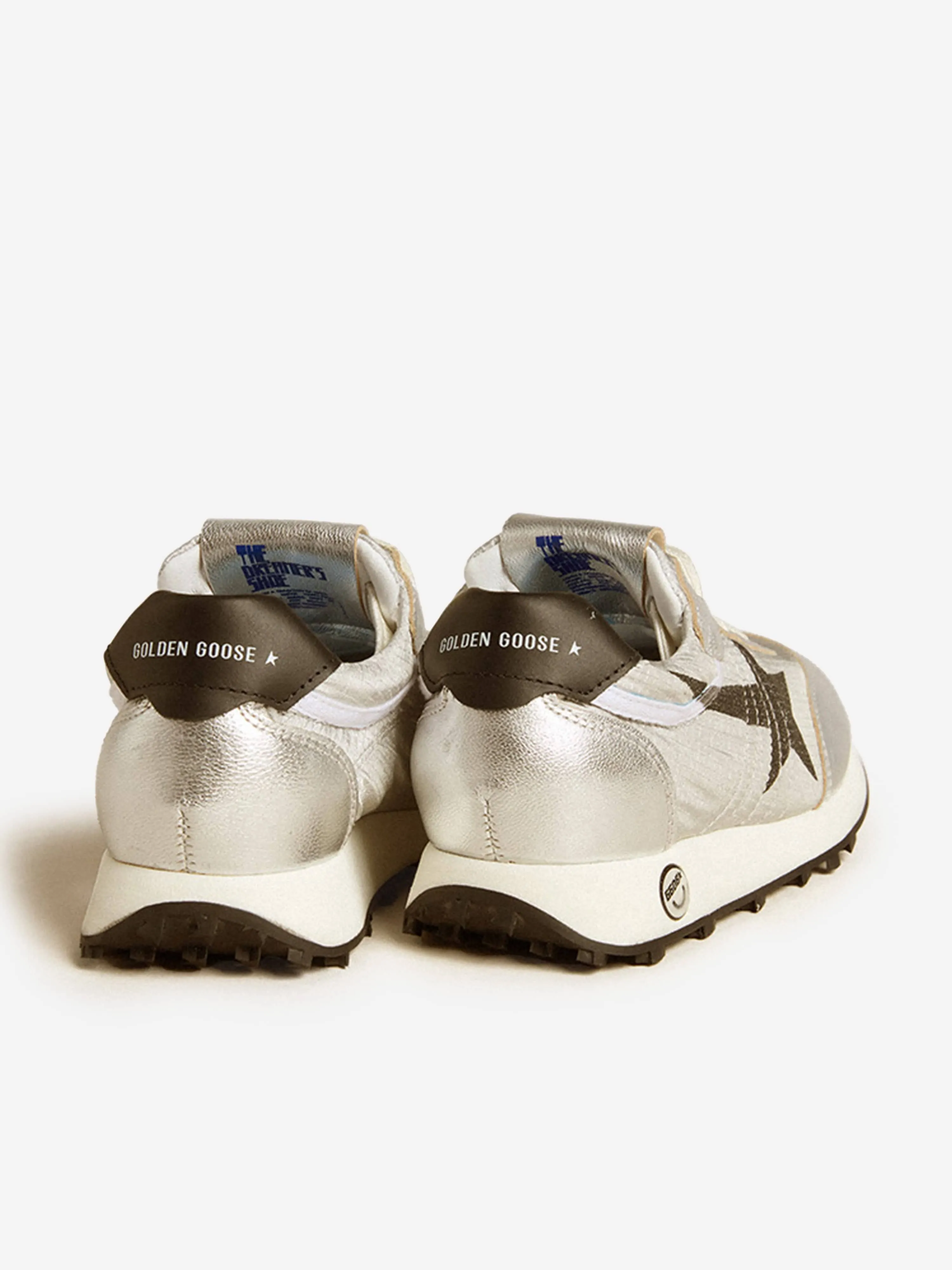 Kinder-Marathonlaufschuhe in Silber