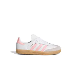 Kids Samba OG 'Weiß Halb Pink Glitzer'