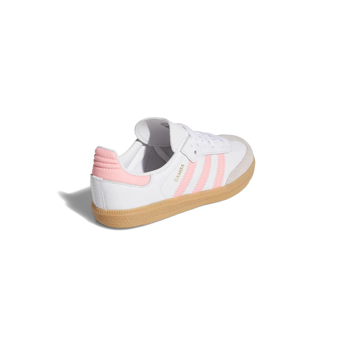 Kids Samba OG 'Weiß Halb Pink Glitzer'