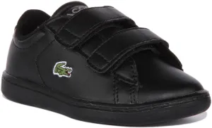 Lacoste Carnaby Evo In Schwarz Für Babyschuhe Lacoste